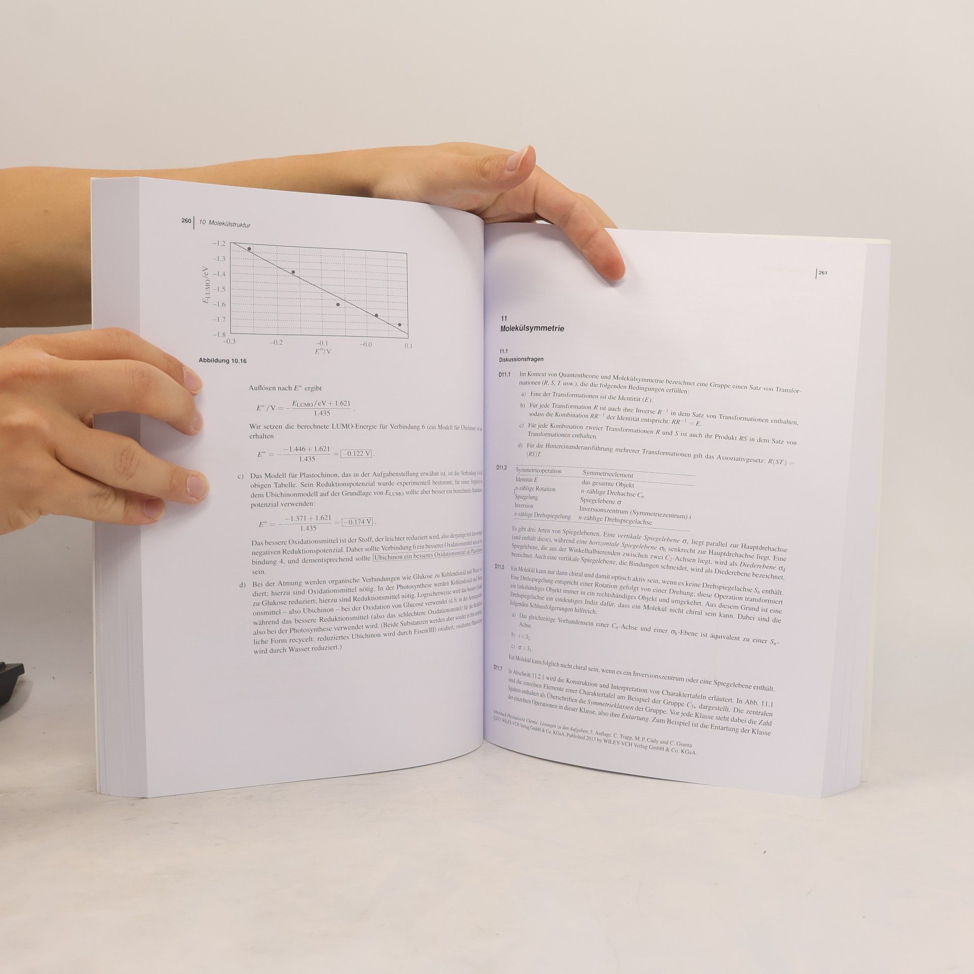 Trapp Charles Arbeitsbuch Physikalische Chemie