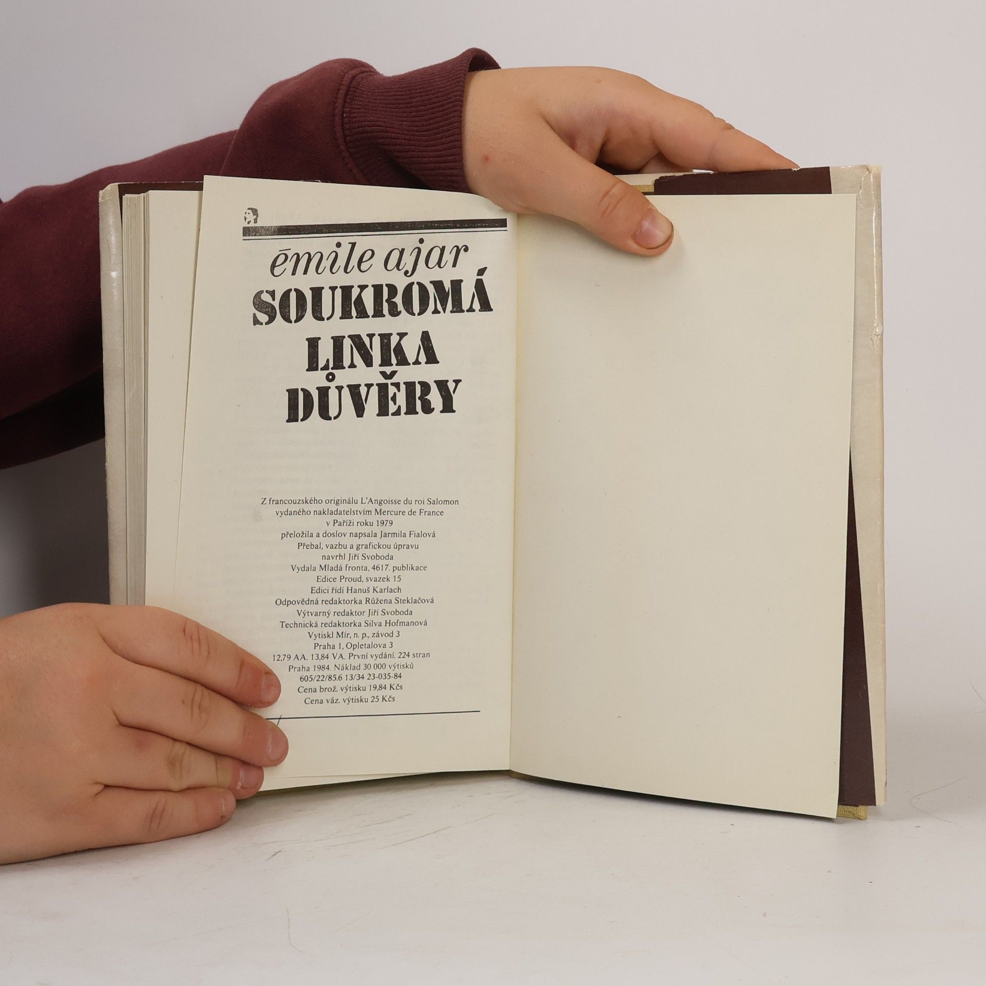Romain Gary Soukromá linka důvěry