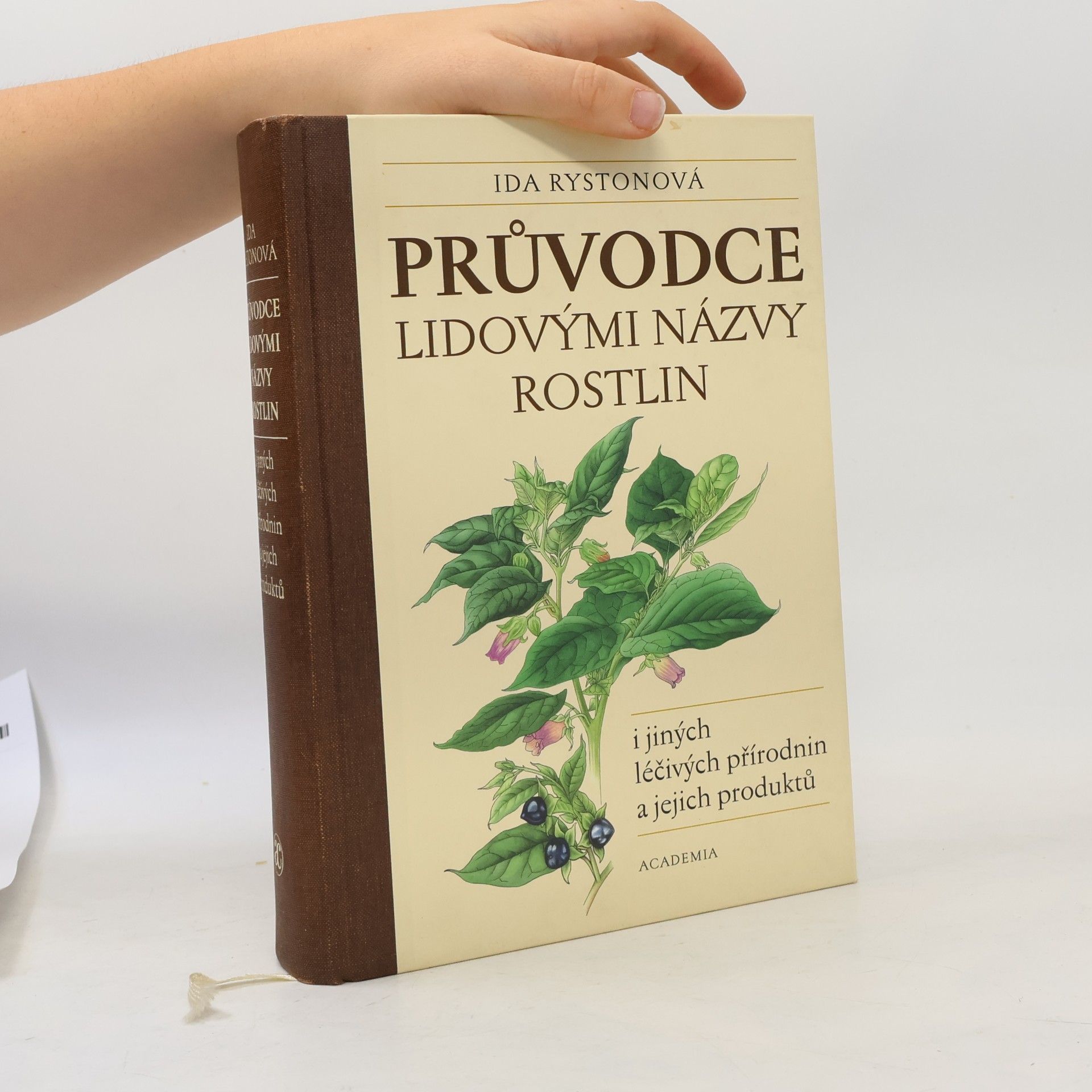 Ida Rystonová Průvodce lidovými názvy rostlin i jiných léčivých přírodnin a jejich produktů