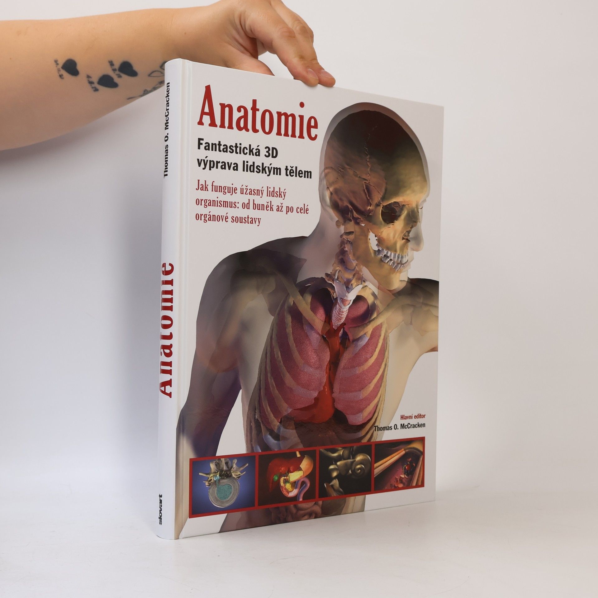 Thomas O. McCracken Anatomie fantastická 3D výprava lidským tělem