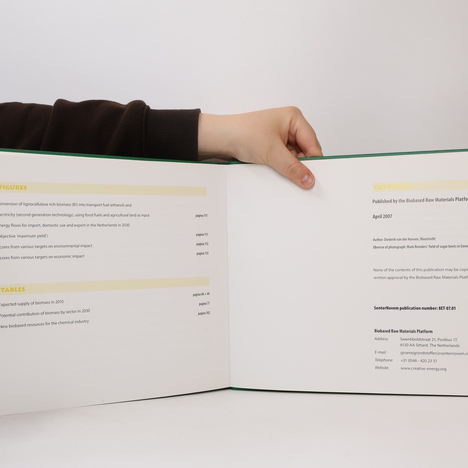 Diederik van der Hoeven The Biobased Book: Energy Transition