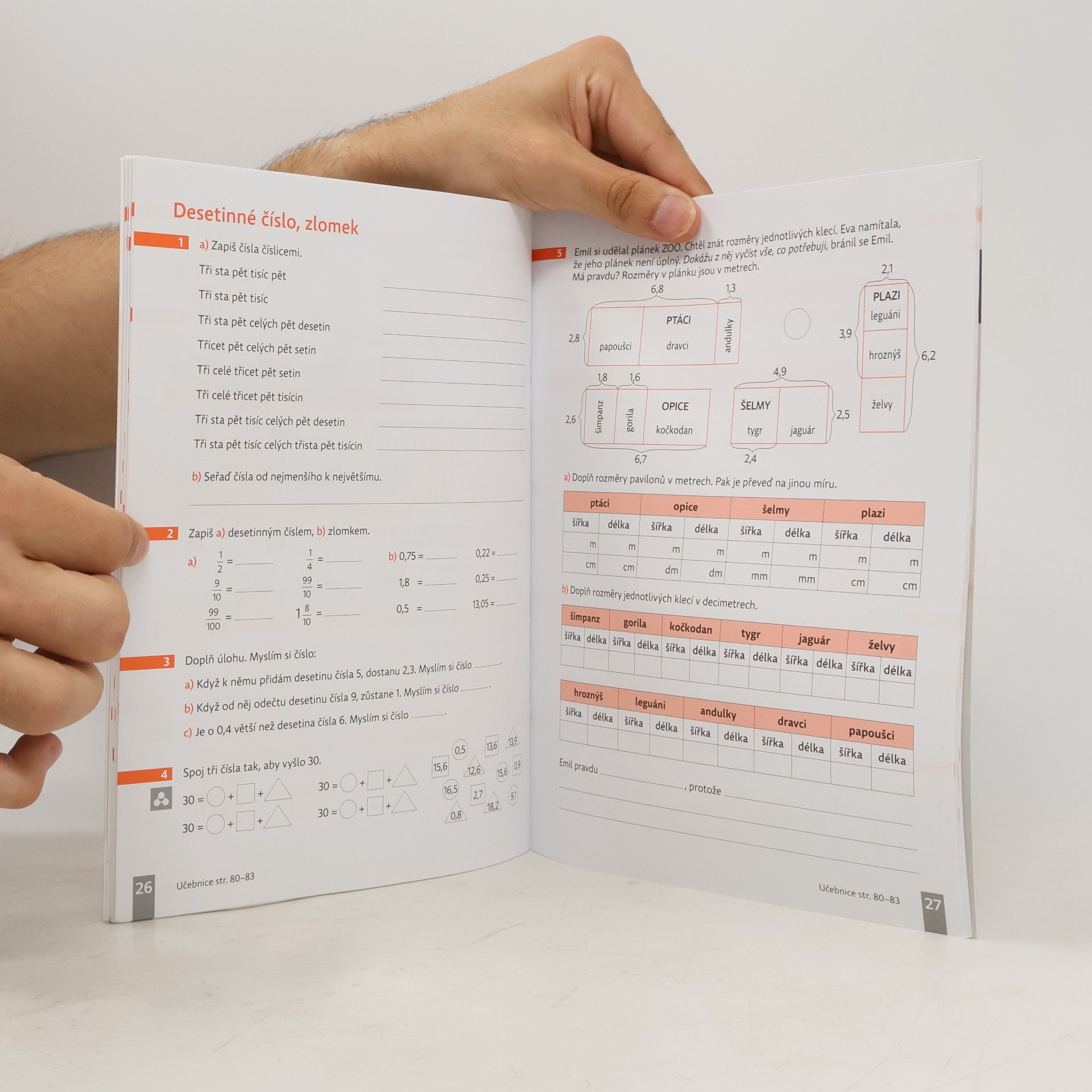 Milan Hejný Matematika : pro 5. ročník základní školy. Pracovní sešit 2