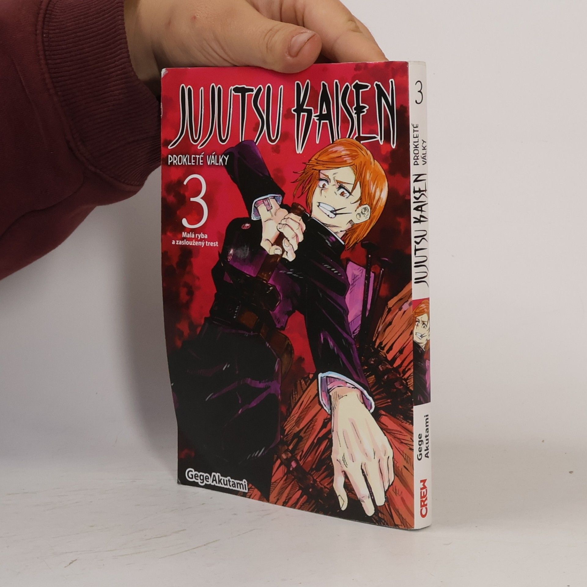 Gege Akutami Jujutsu kaisen : prokleté války 3. Malá ryba a zasloužený trest