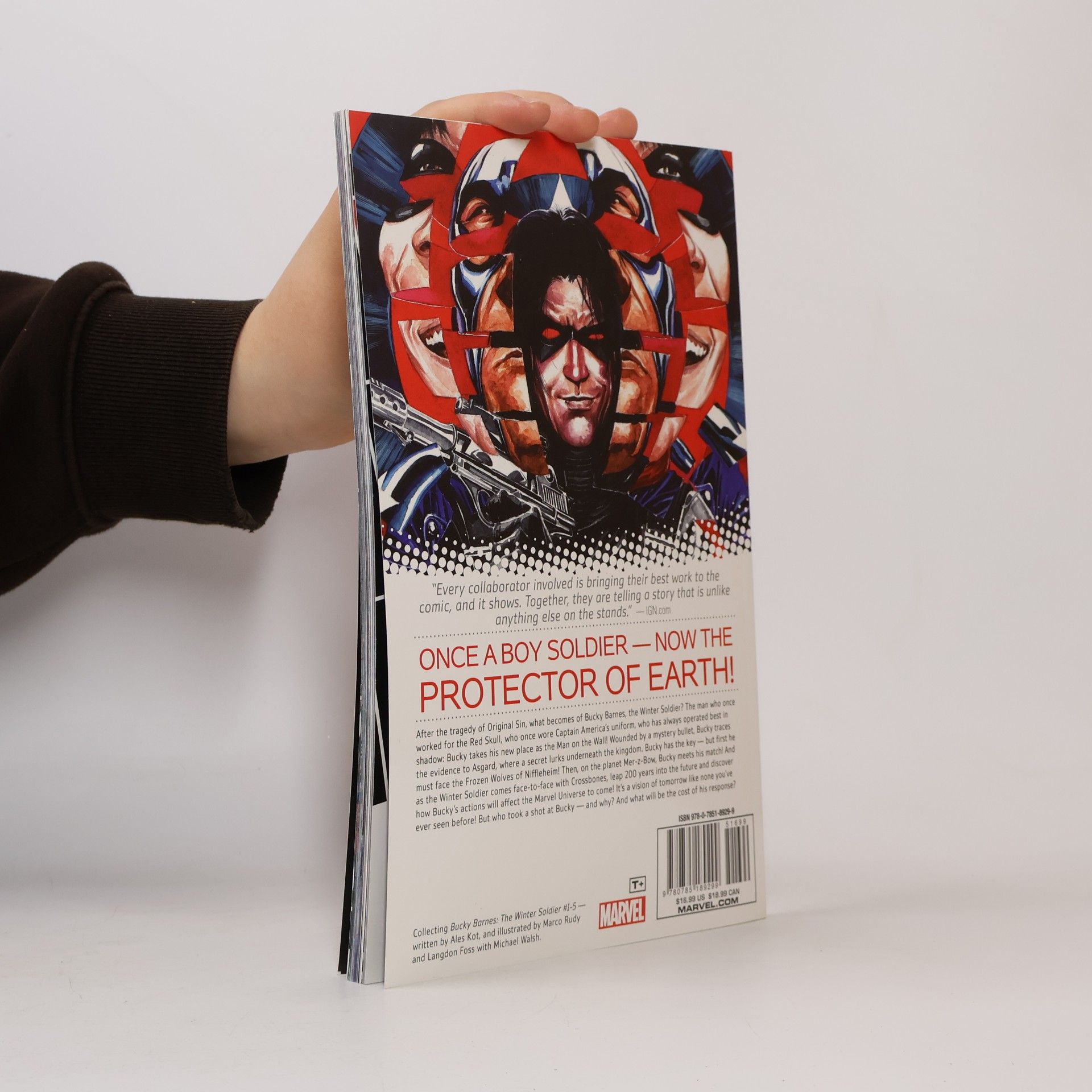 Aleš Kot Bucky Barnes: The Winter Soldier Volume 1: The Man On The Wall