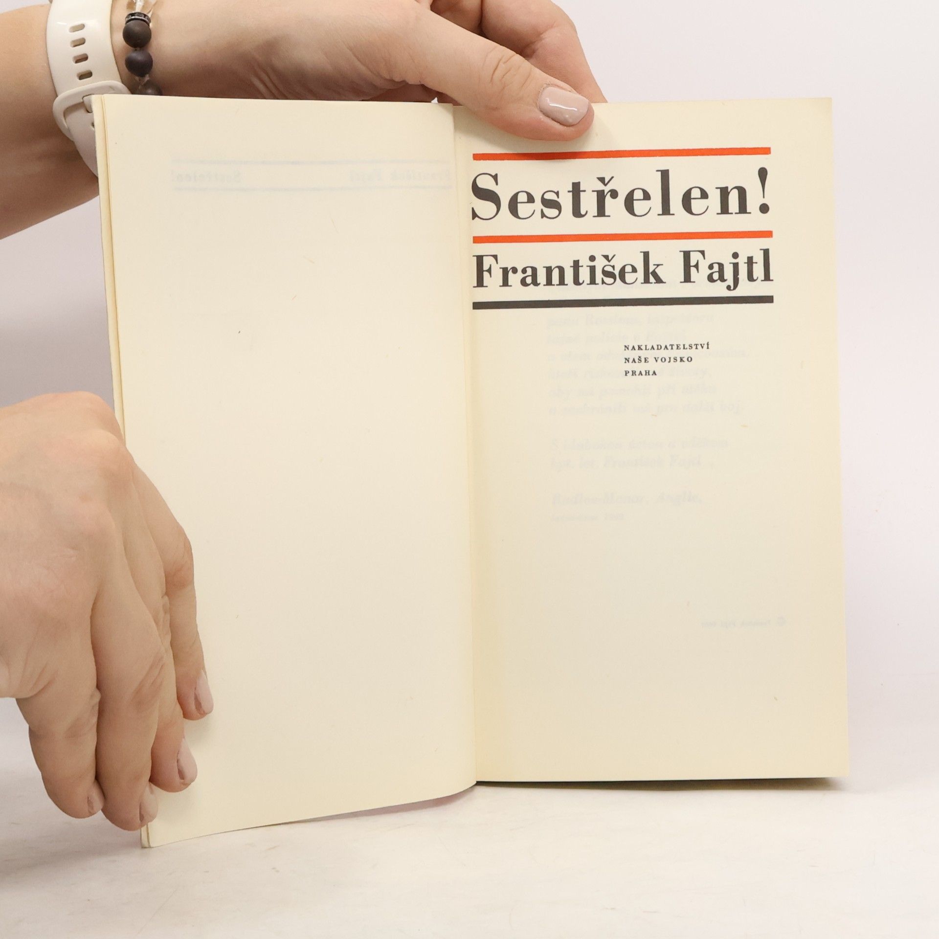 František Fajtl Sestřelen!