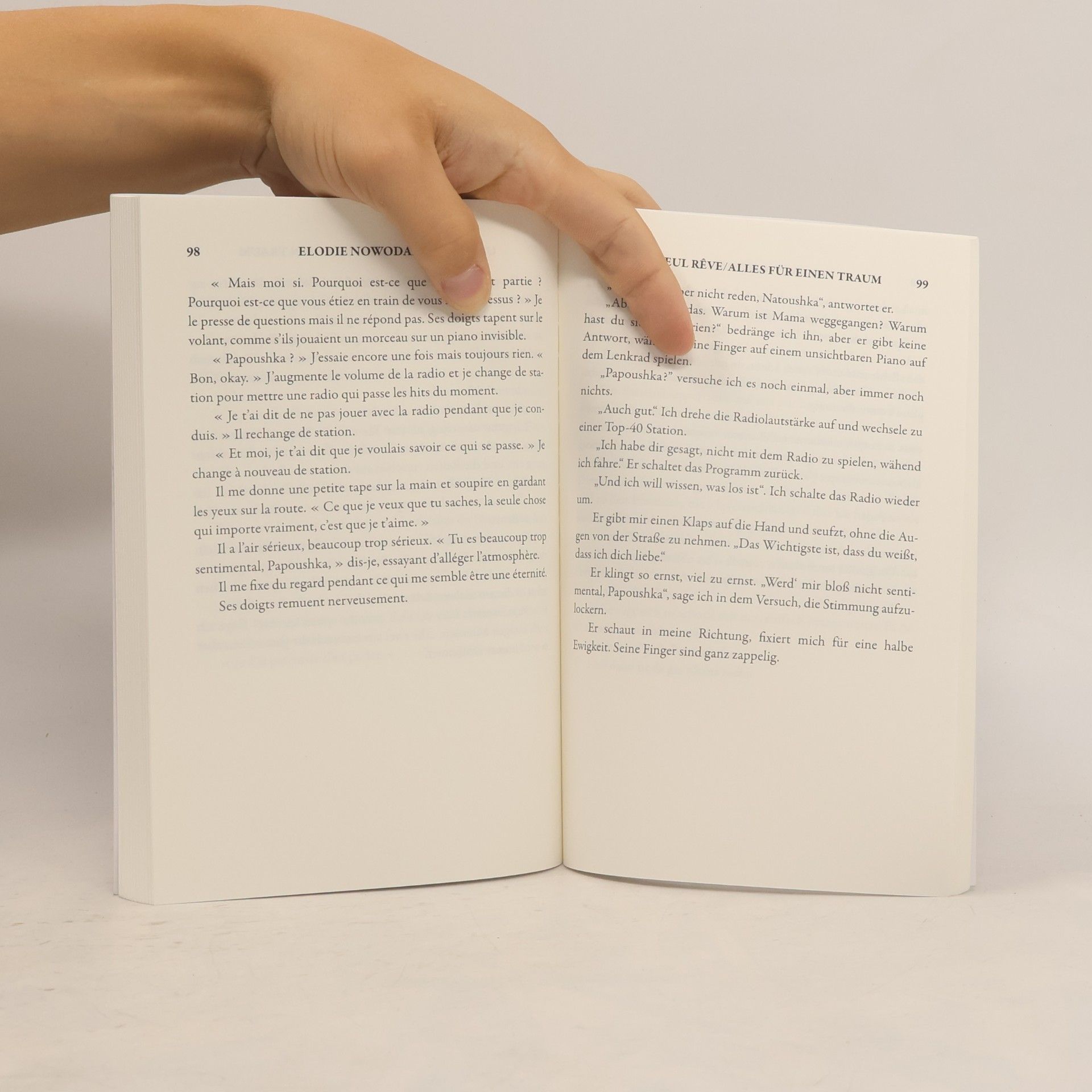 Elodie Nowodazkij Un Seul Rêve/Alles für einen Traum (Zweisprachige Ausgabe