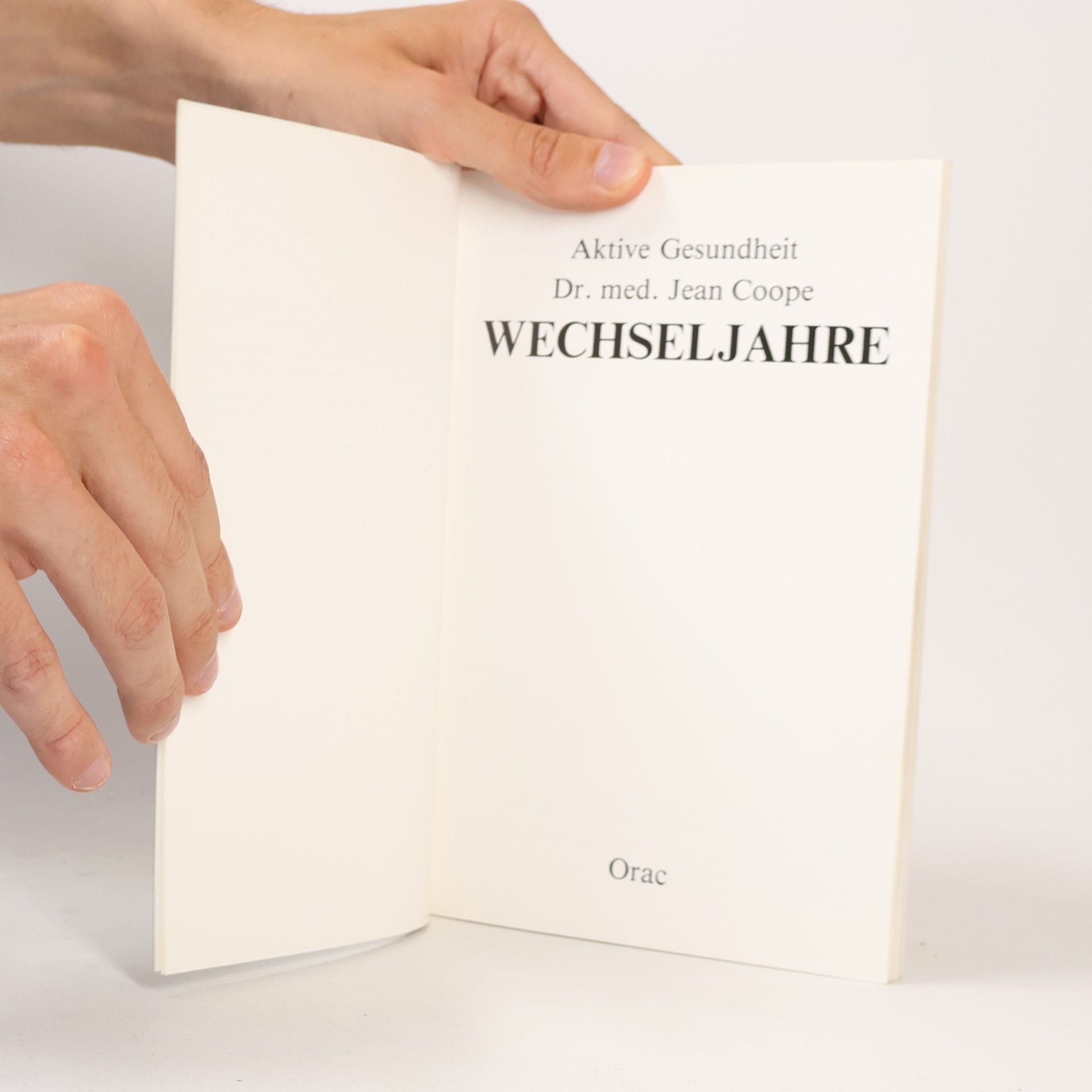Jean C. Cooper Wechseljahre