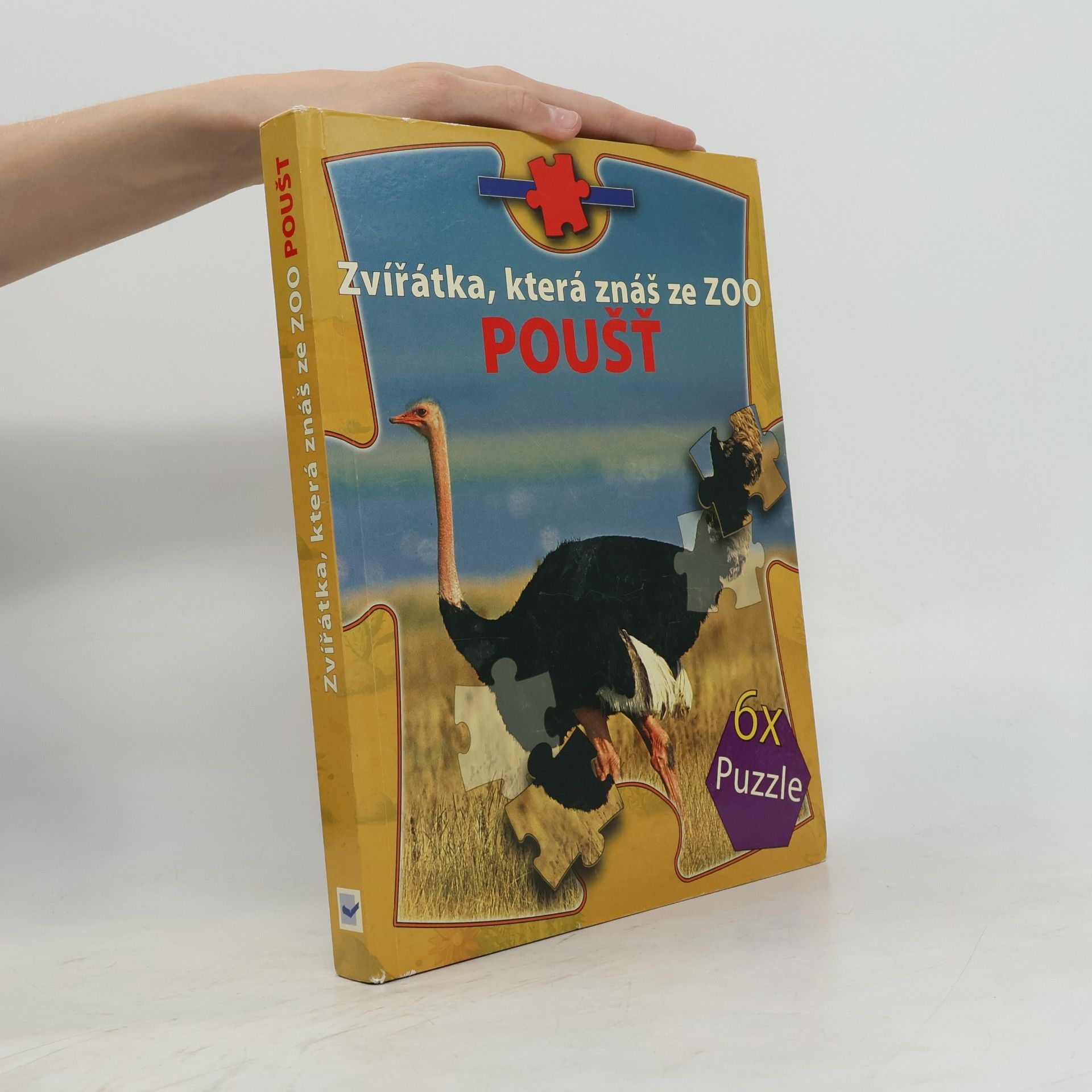 Marina Raffo Zvířátka, která znáš ze ZOO — Poušť