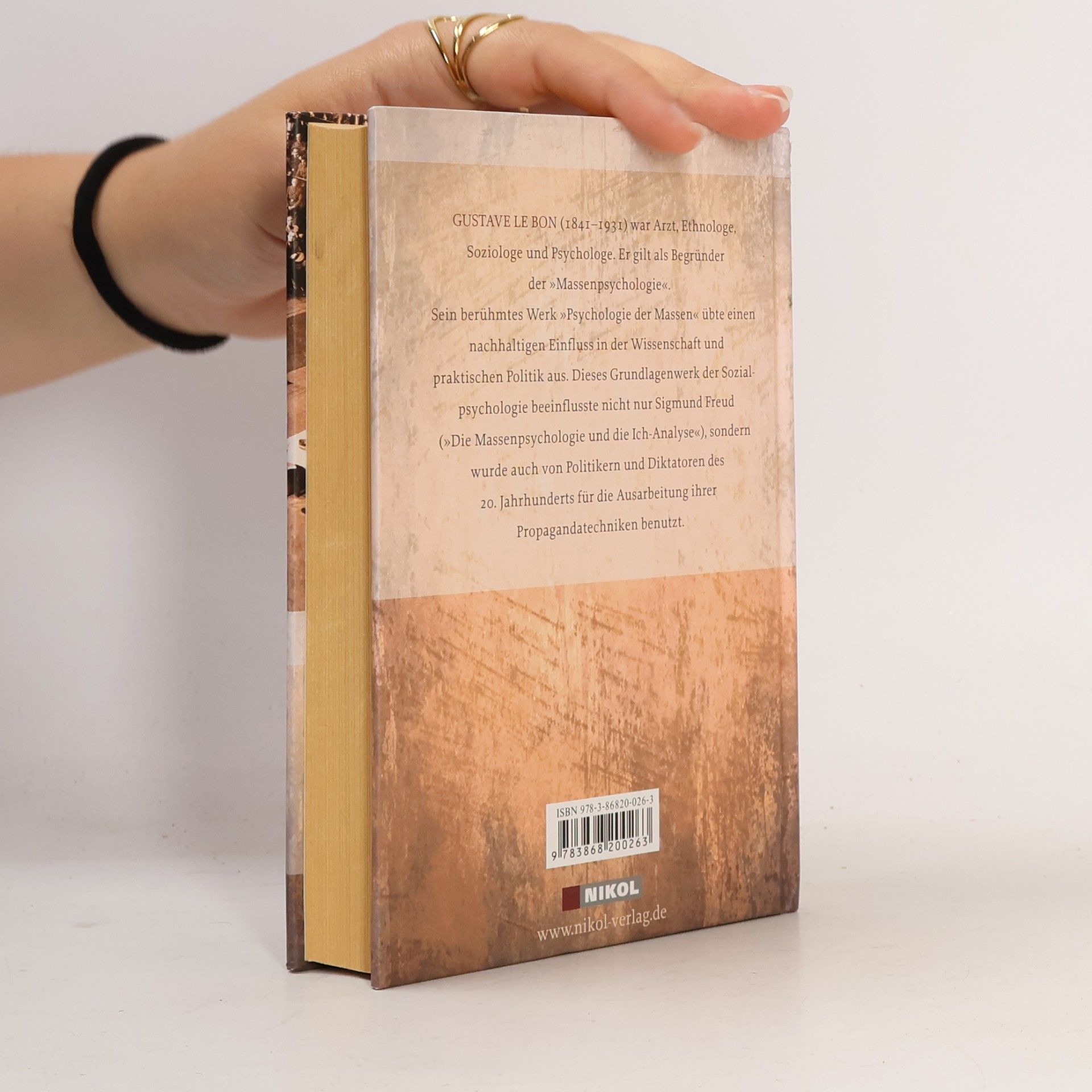 Gustave Le Bon Psychologie der Massen