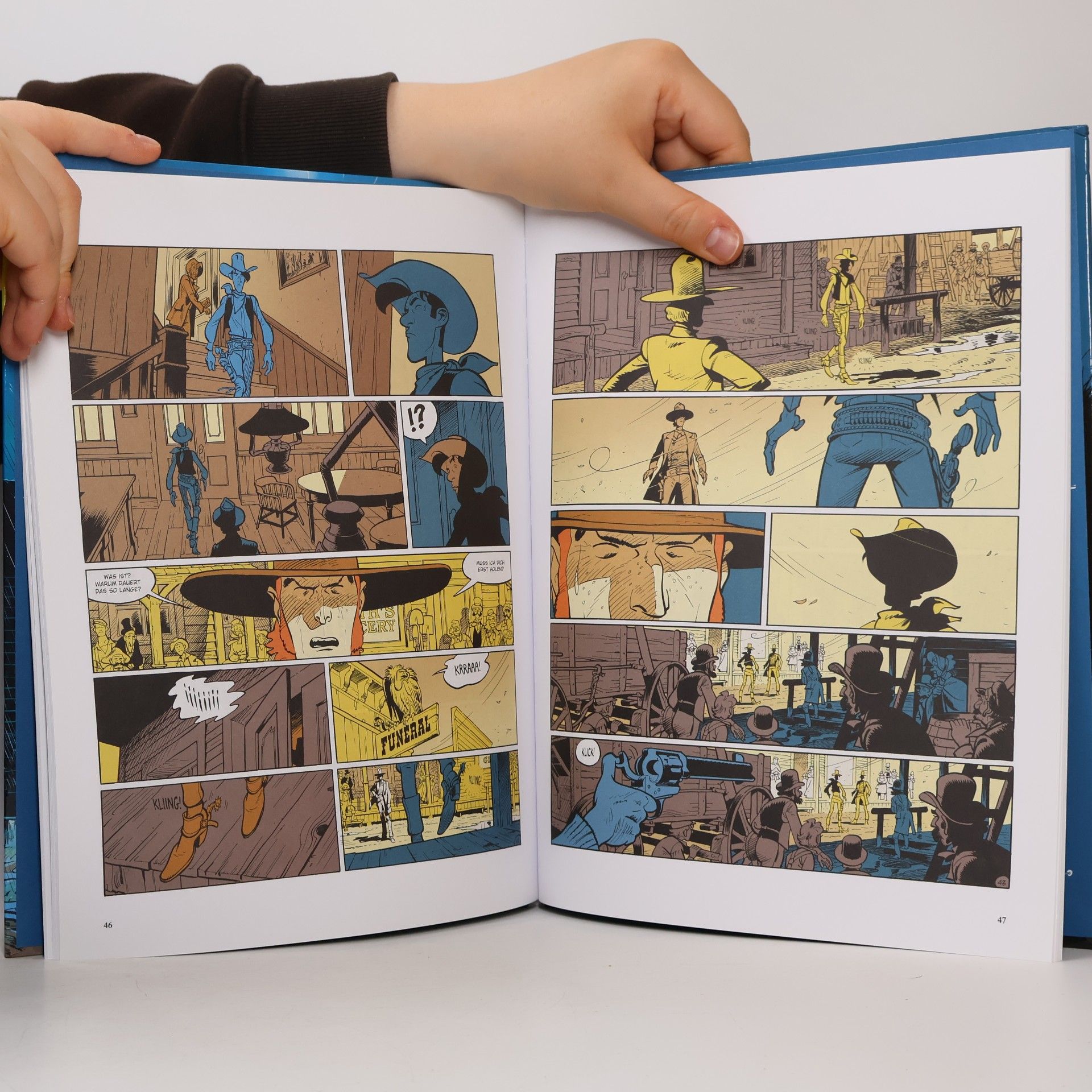 Matthieu Bonhomme Lucky Luke - Hommage 1: Der Mann, der Lucky Luke erschoss