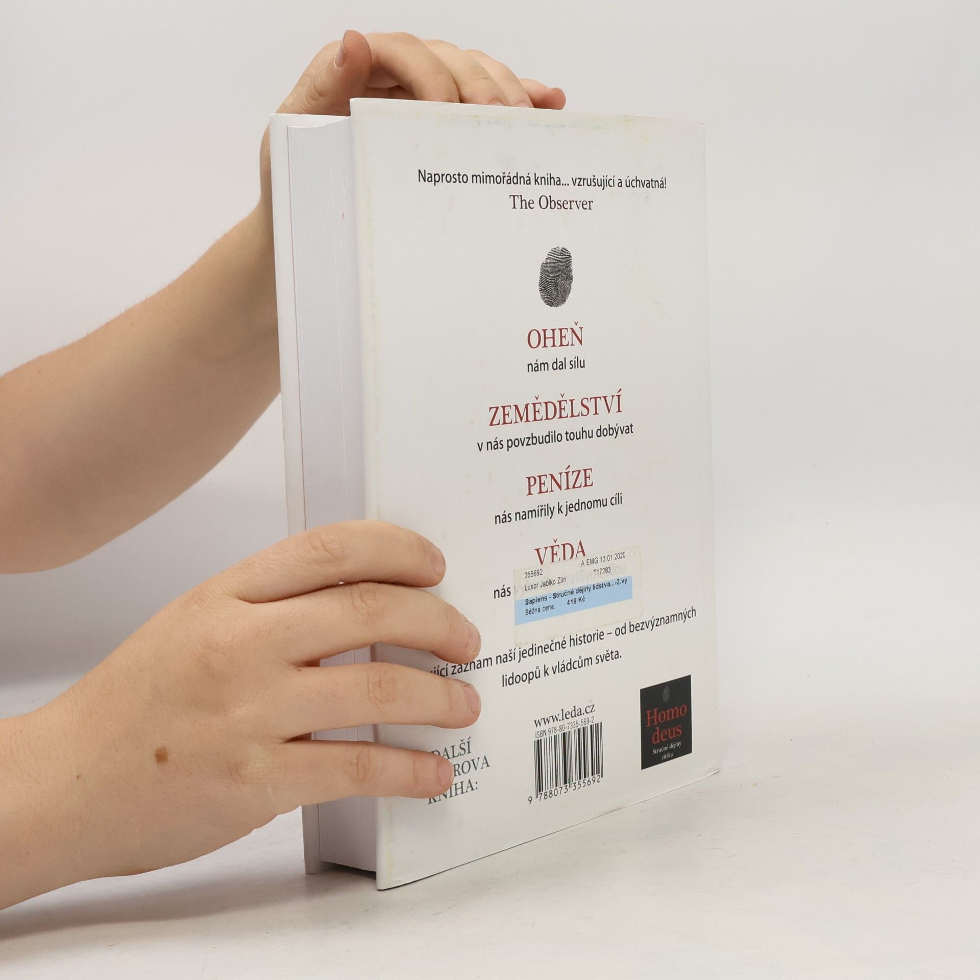 Yuval Noah Harari Sapiens: Stručné dějiny lidstva