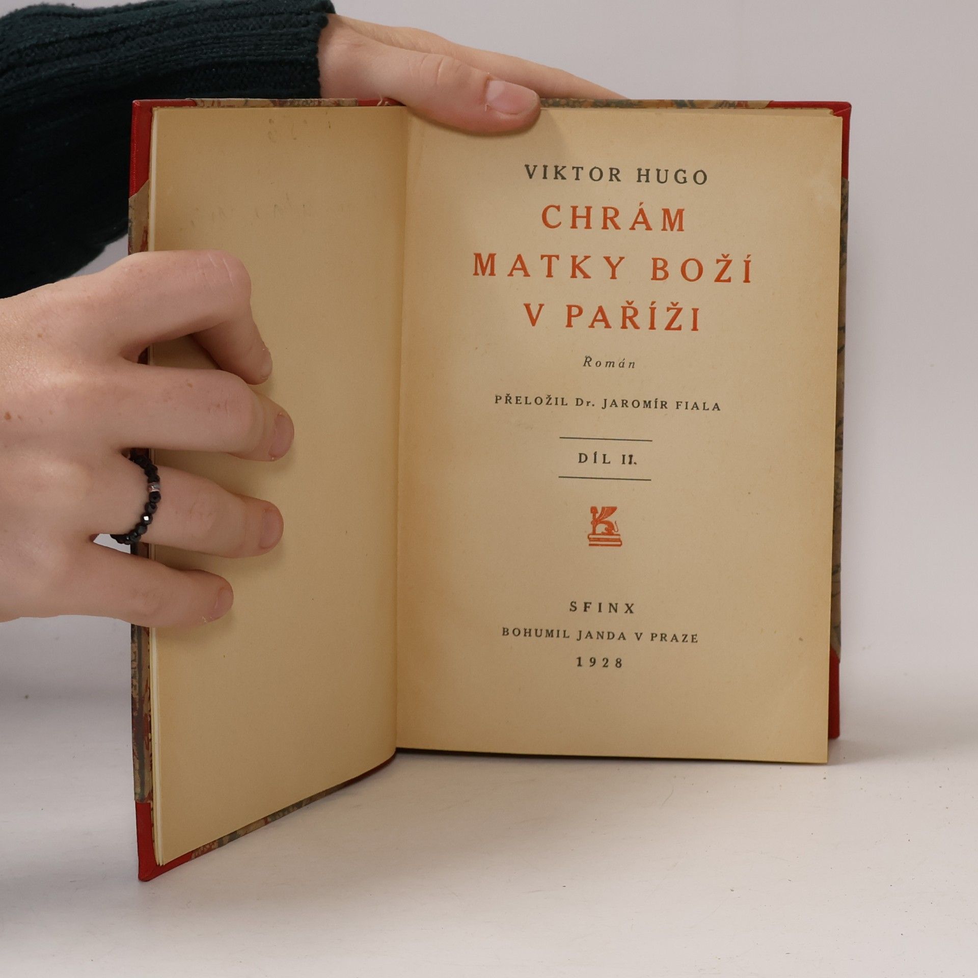 Victor Hugo Chrám matky boží v Paříži II.