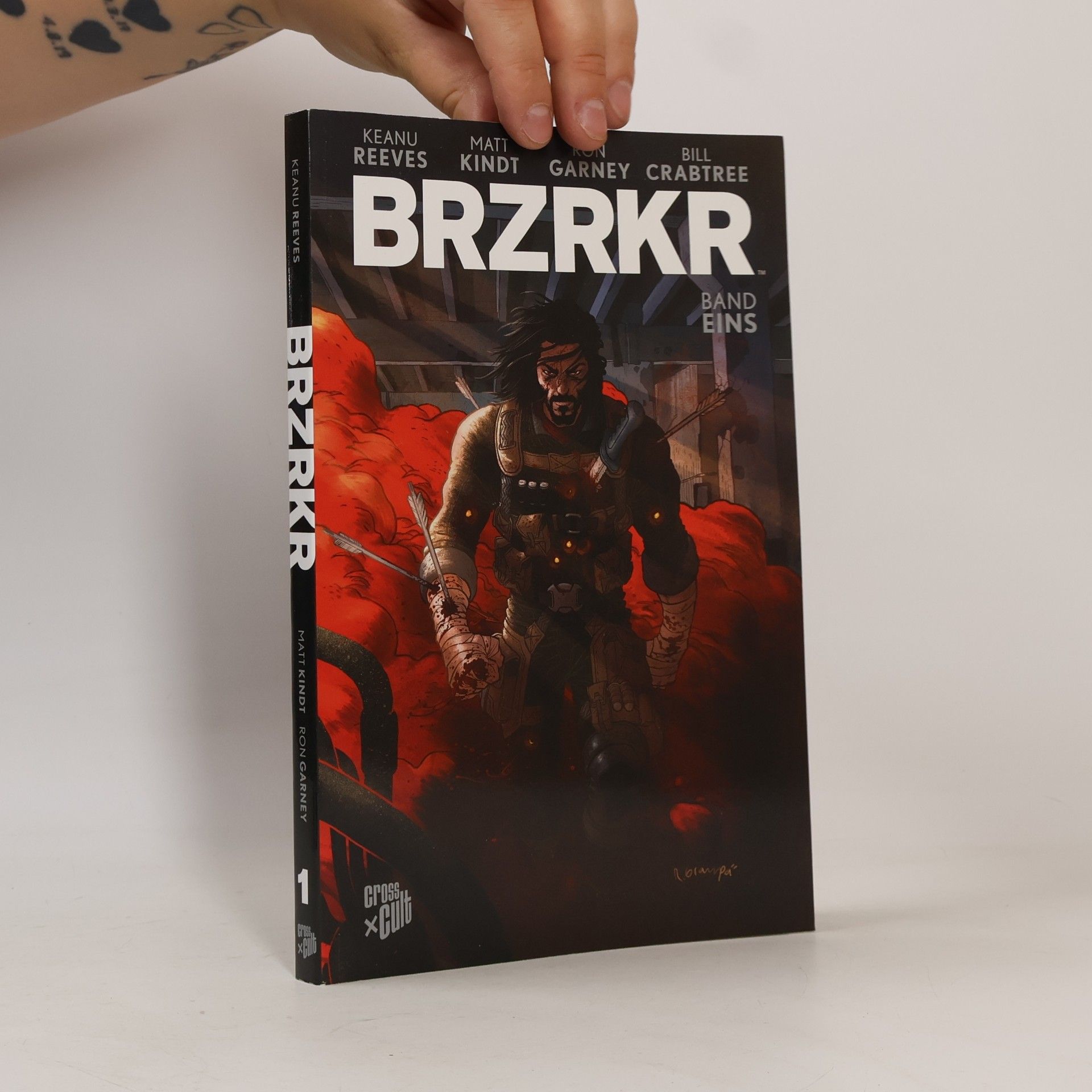 Keanu Reeves BRZRKR 1