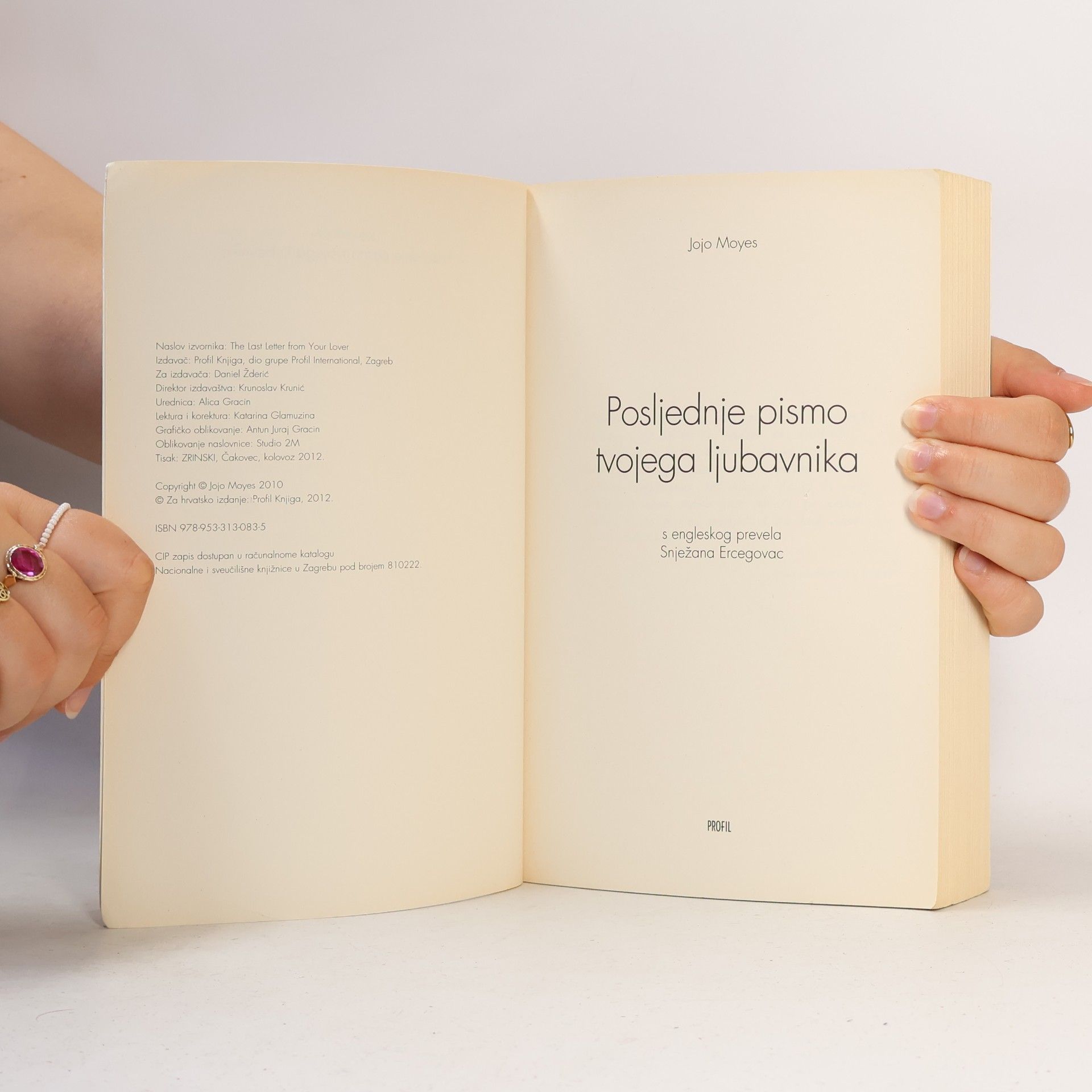 Jojo Moyes Posljednje pismo tvojega ljubavnika