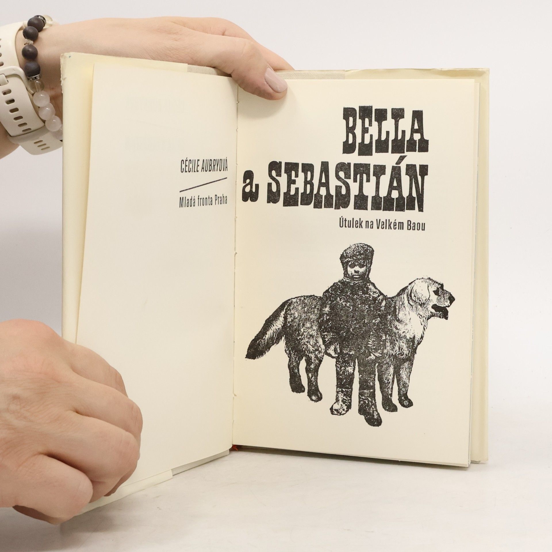 Cécile Aubry Bella a Sebastián. Útulek na Velkém Baou. Tajný dokument