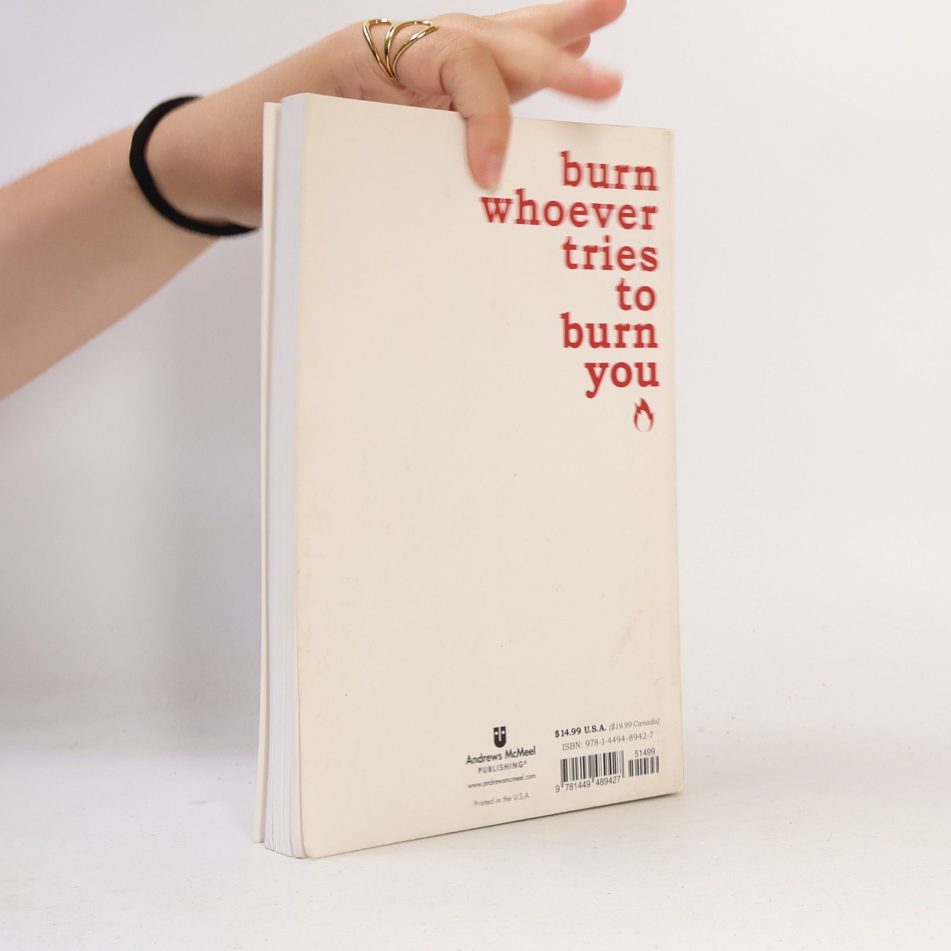 Amanda Lovelace The witch doesn't burn in this one