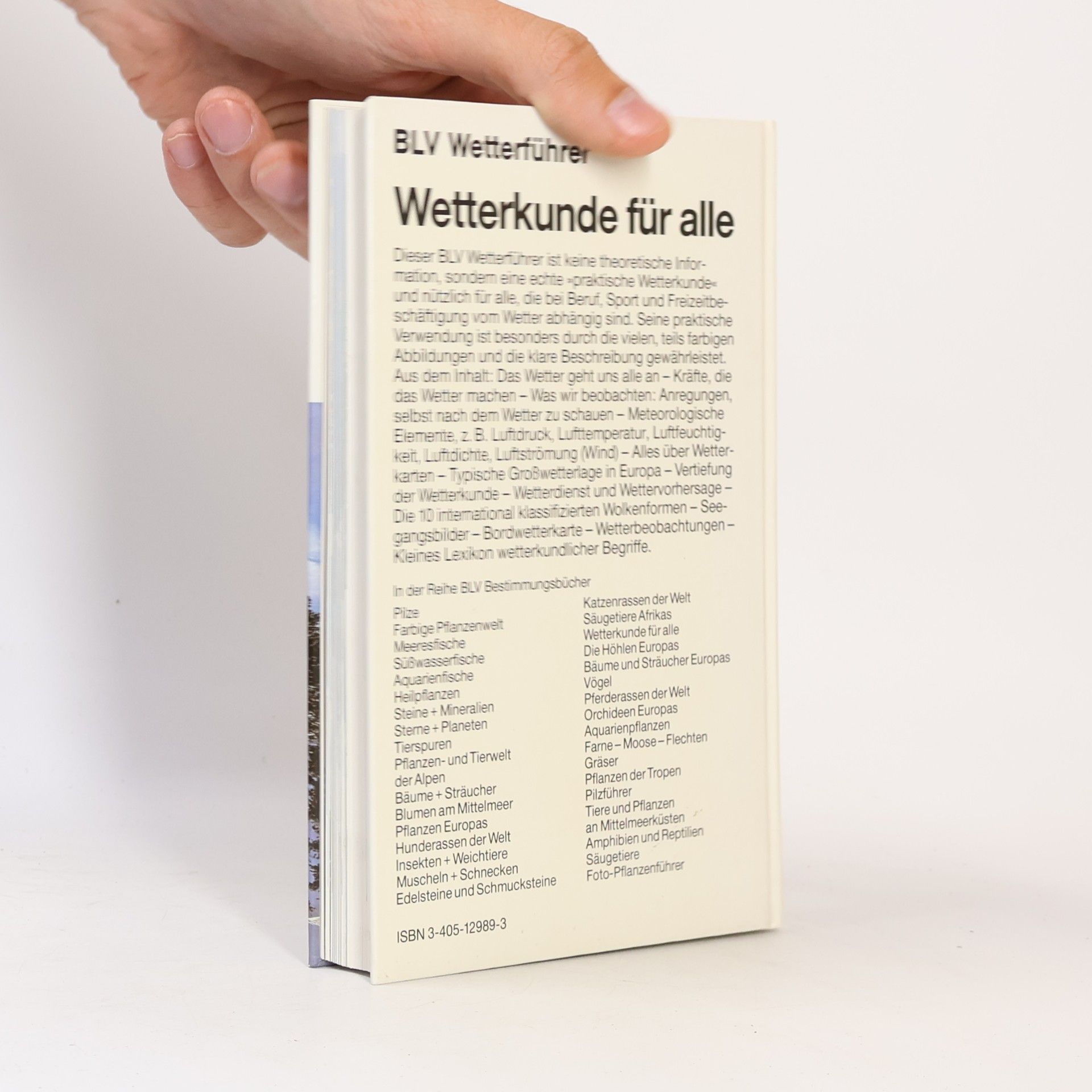 Günter Dietmar Roth Wetterkunde für alle, die wandern, bergsteigen, segeln, fliegen, jagen, fischen, säen, ernten