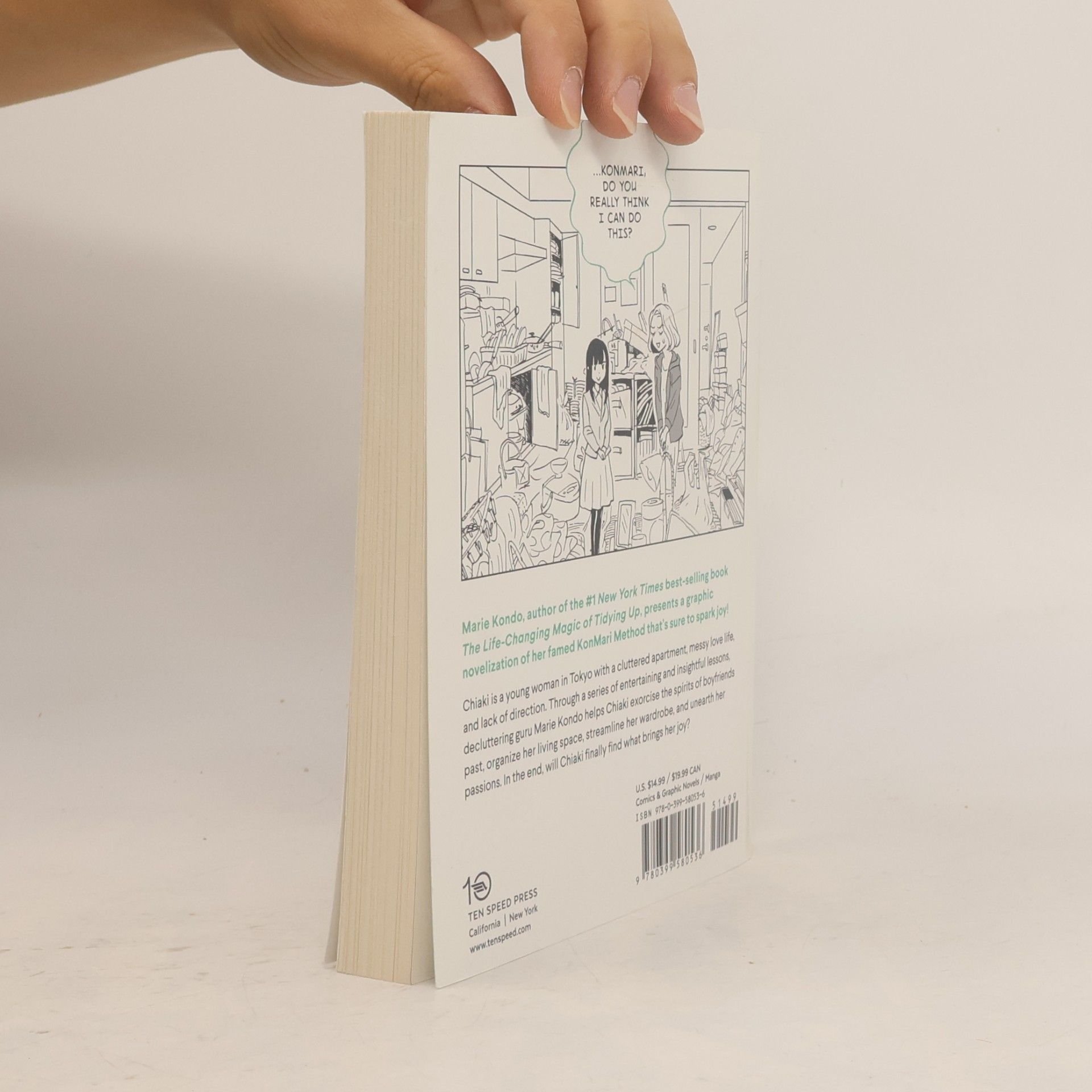 Marie Kondō The life-changing manga of tidying up