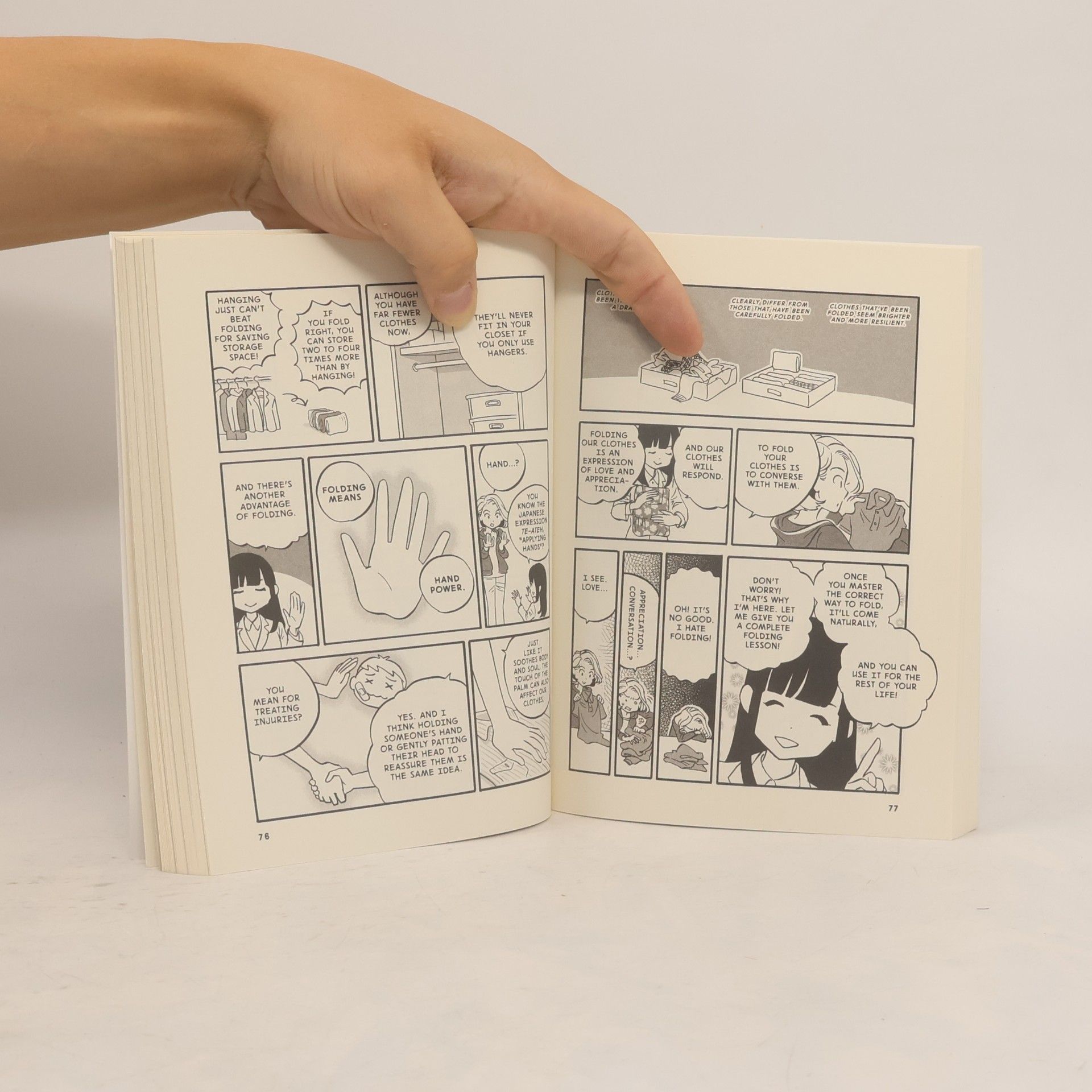 Marie Kondō The life-changing manga of tidying up