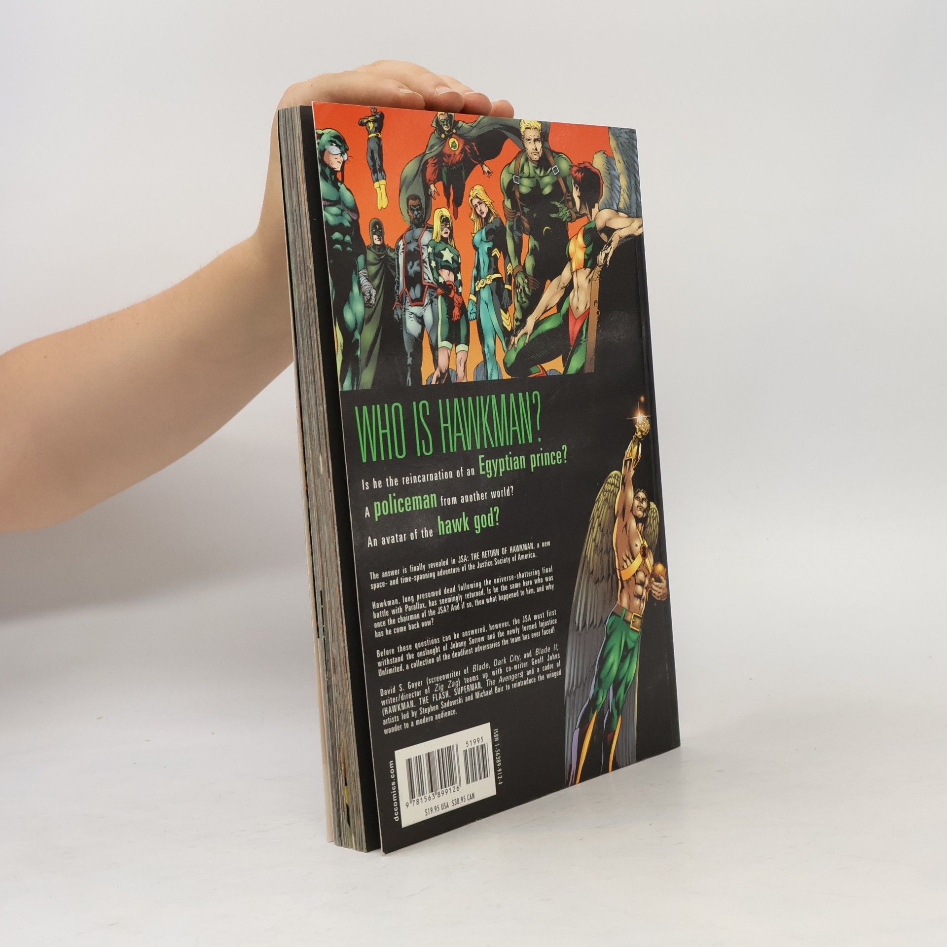 David S. Goyer JSA - 3: The Return of Hawkman