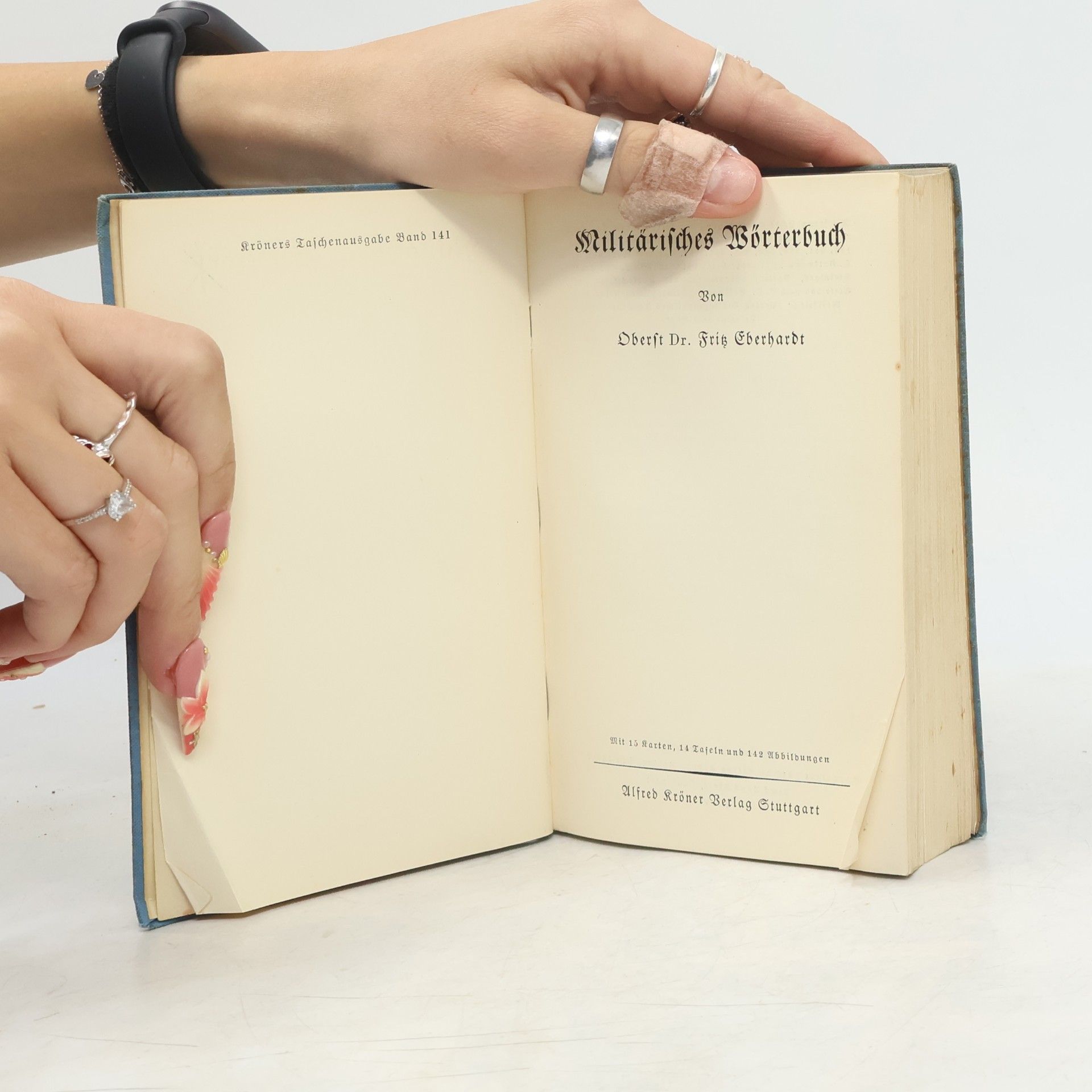 Fritz Eberhardt Militärisches Wörterbuch