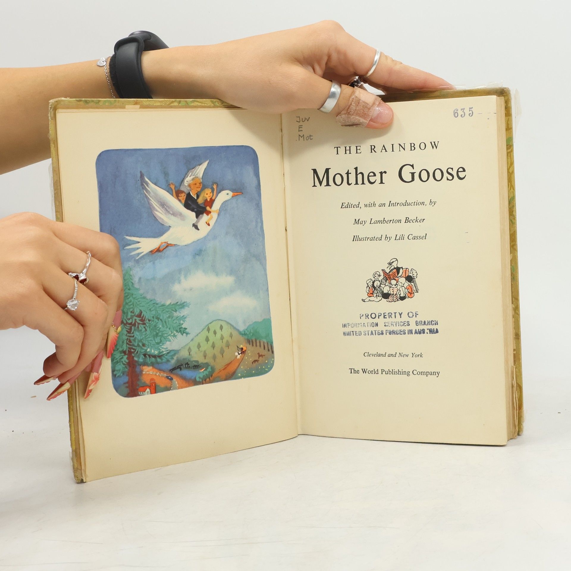 May Lamberton Becker The Rainbow Mother Goose