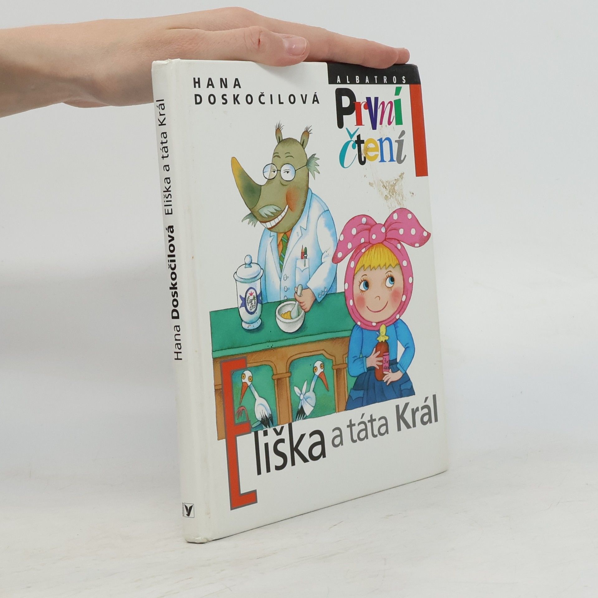 Hana Doskočilová Eliška a táta Král