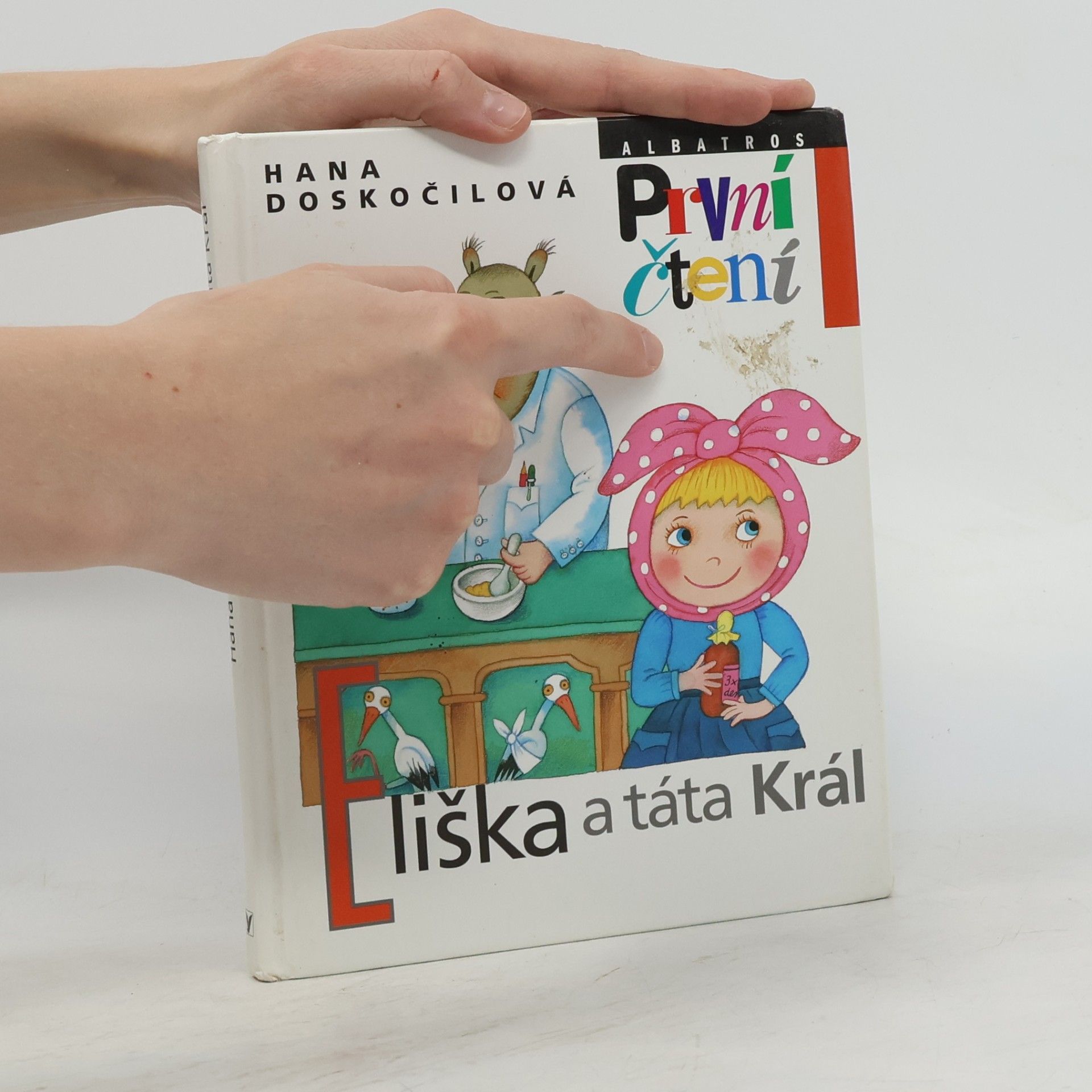 Hana Doskočilová Eliška a táta Král