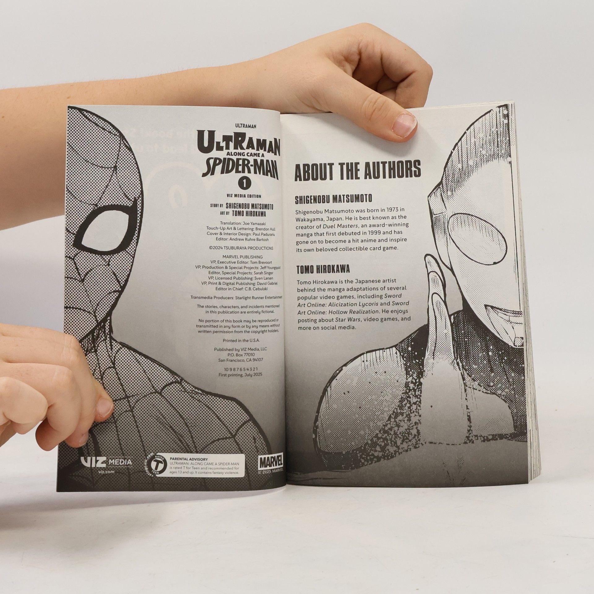 Shigenobu Matsumoto Ultraman - 1: Along Came a Spider-Man