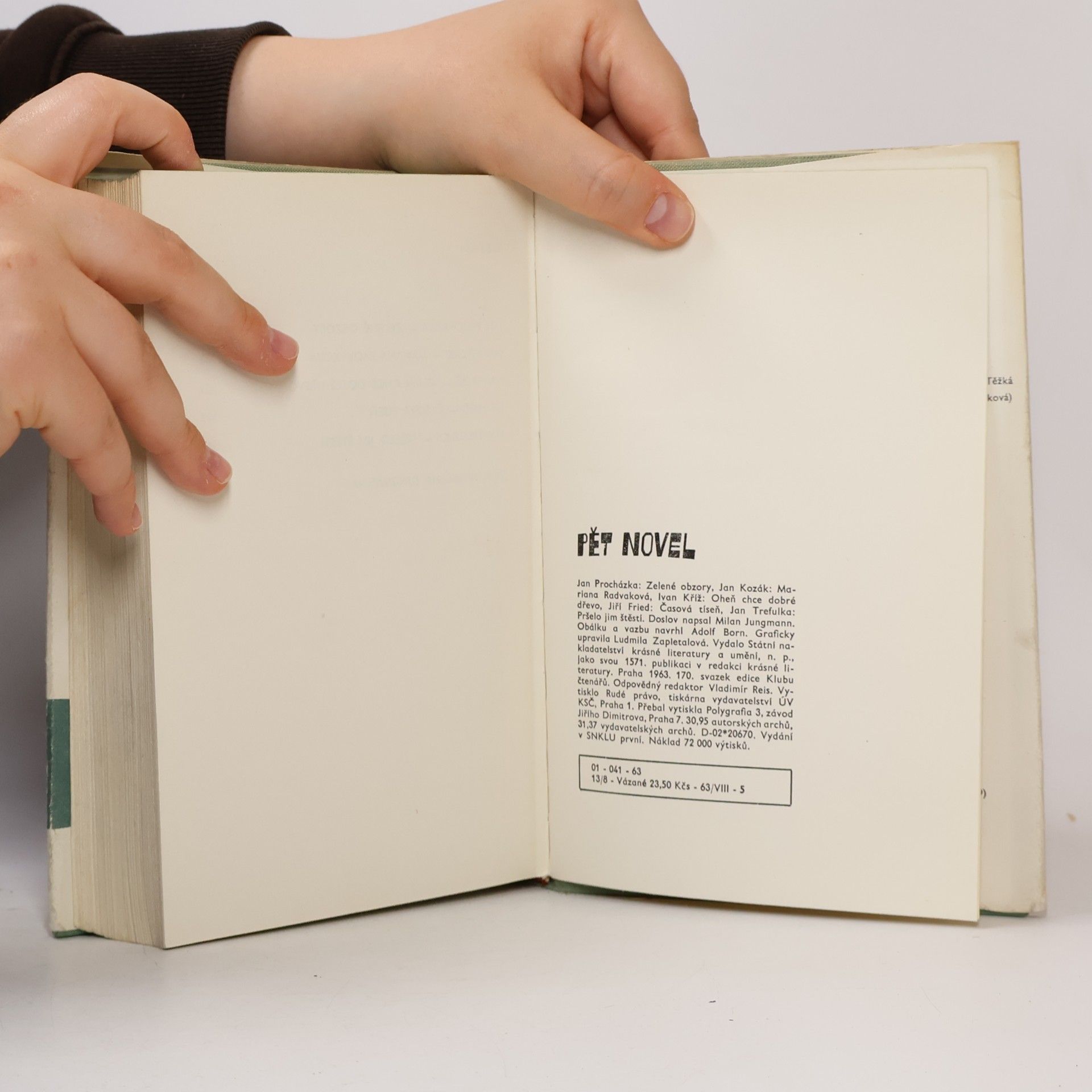 Jan Procházka Pět novel