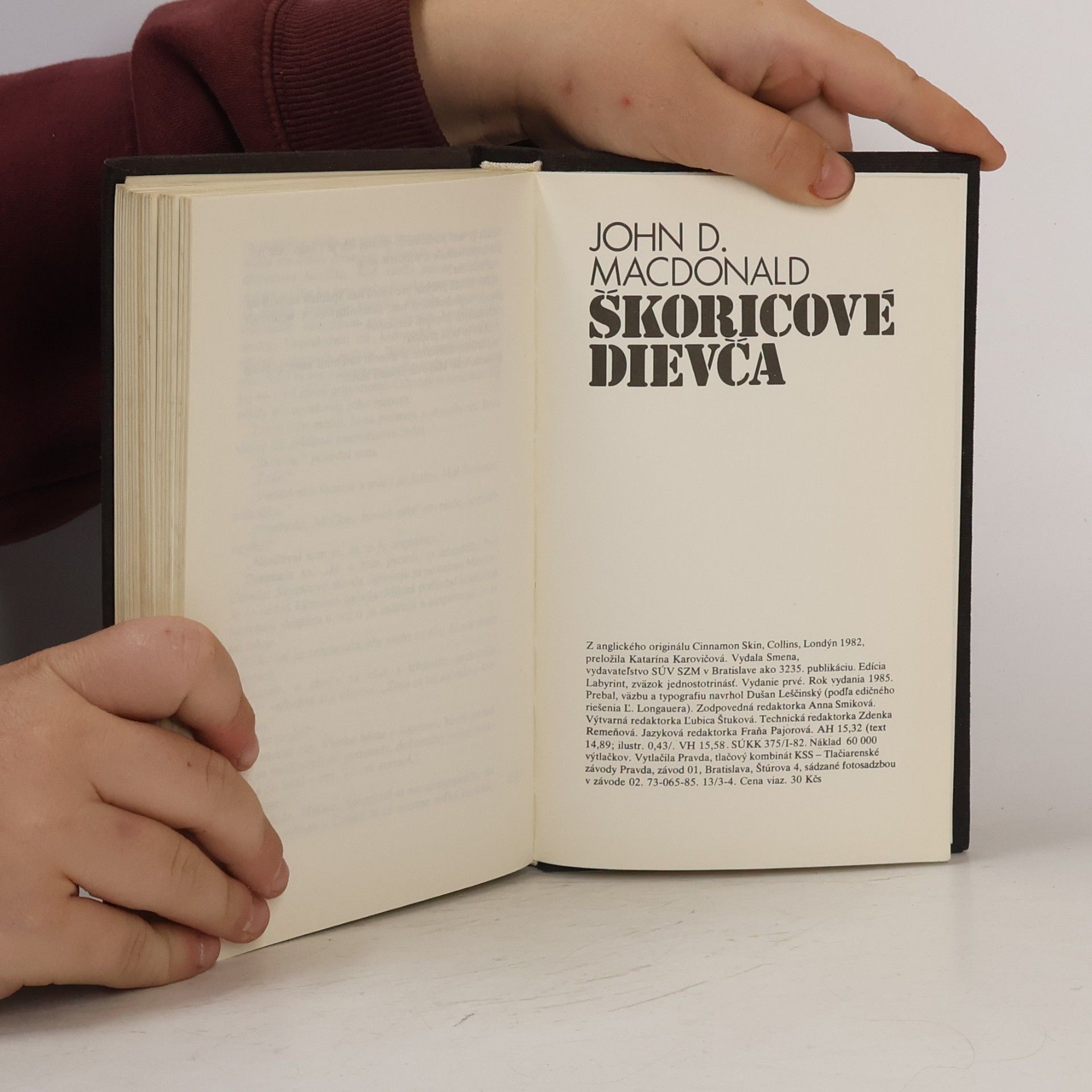 Katarína Karovičová Škoricové dievča