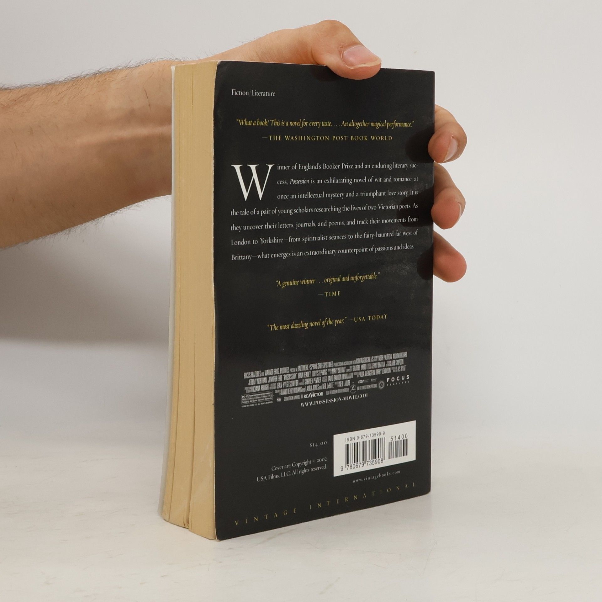 A. S. Antonia Susan Byatt Possession. A romance