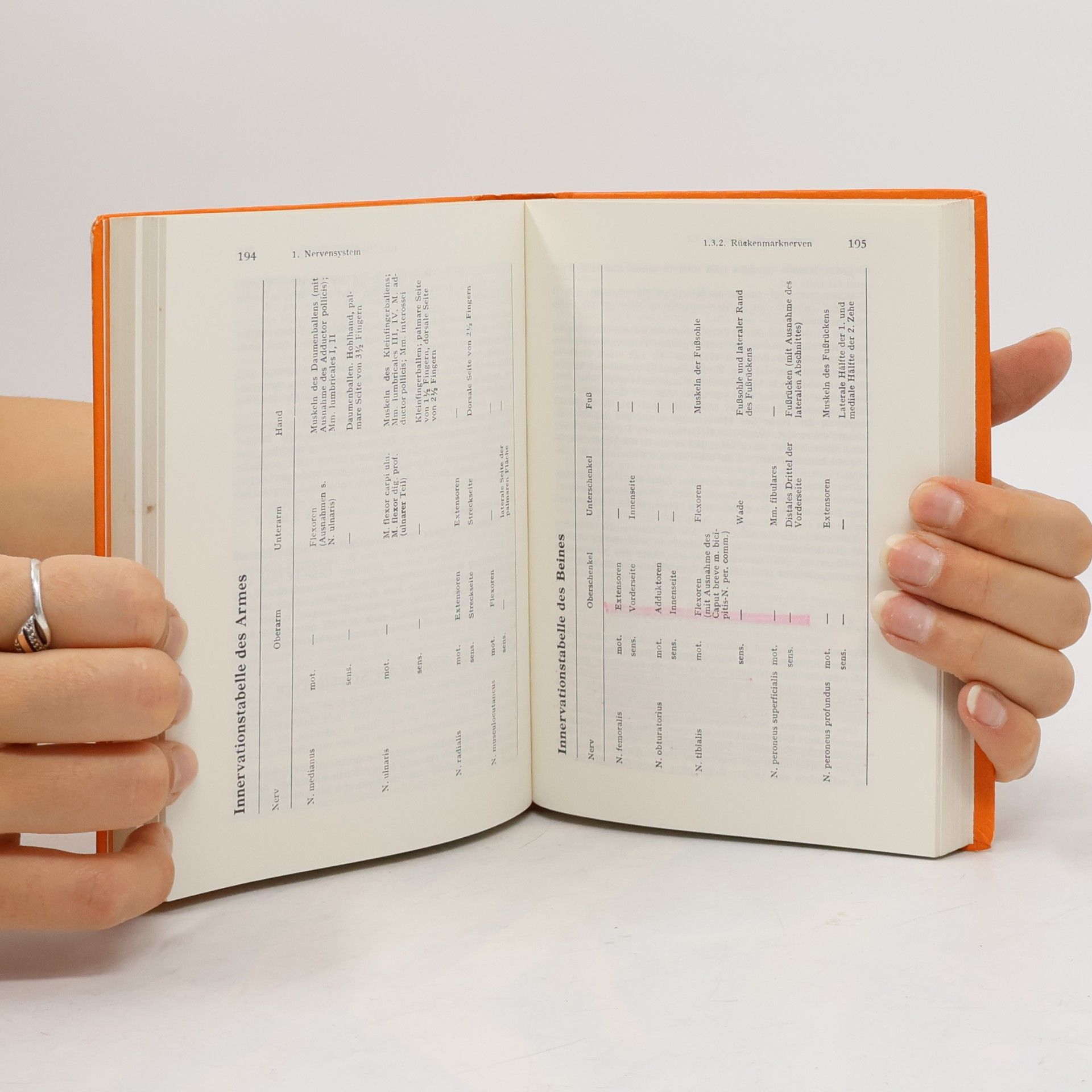 Hermann Voss Taschenbuch der Anatomie Band 3