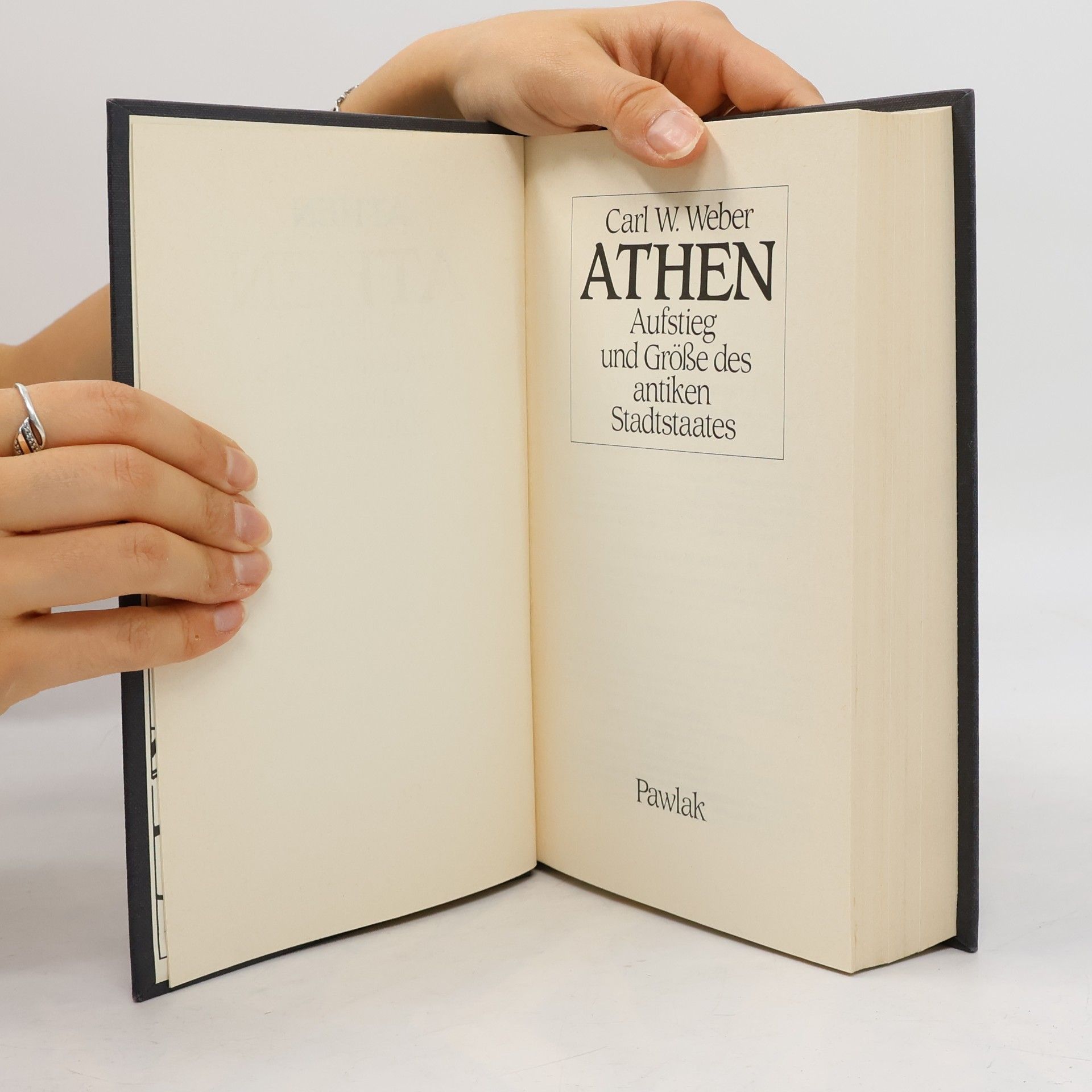 Karl-Wilhelm Weeber Athen