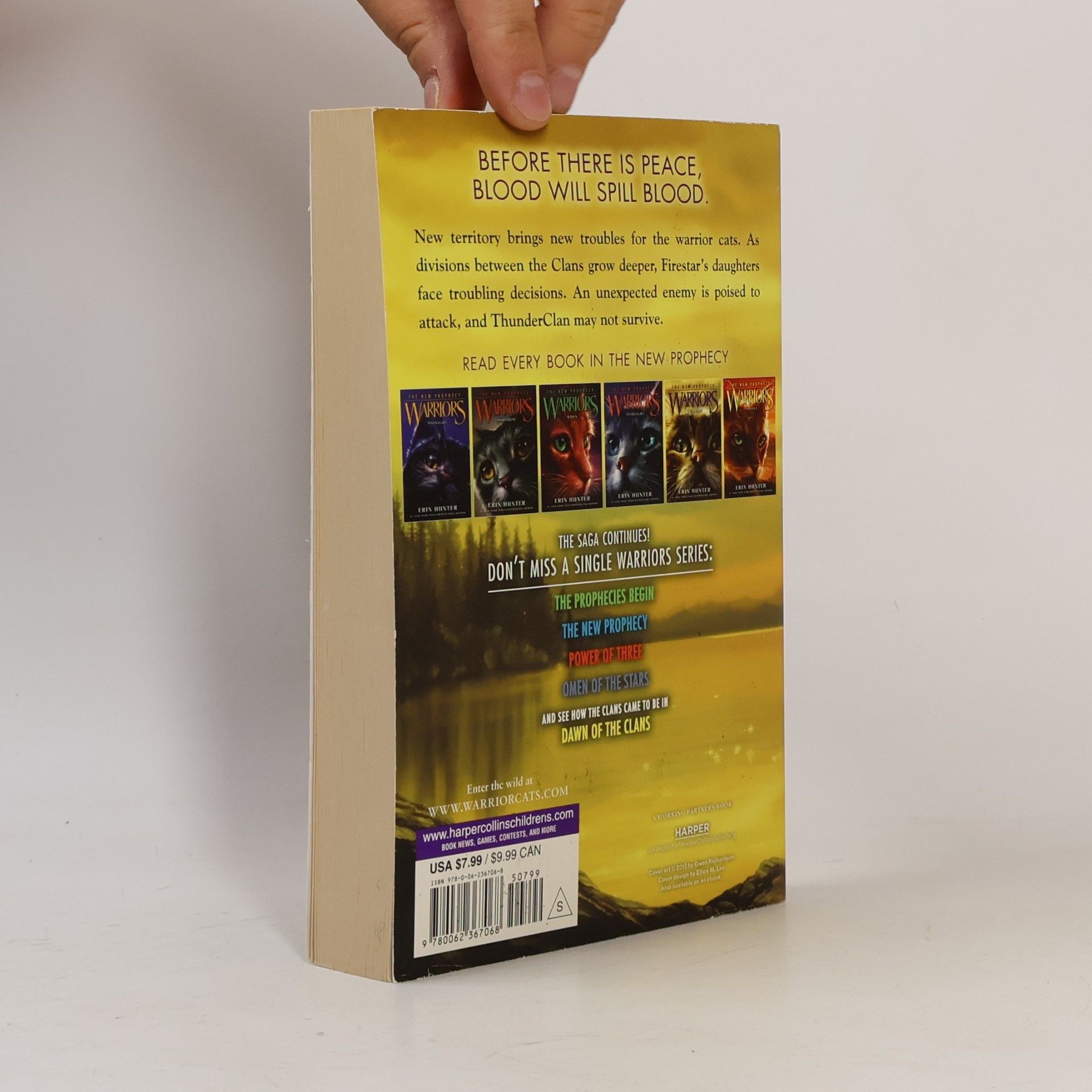 Erin Hunter Warriors 5: The New Prophecy