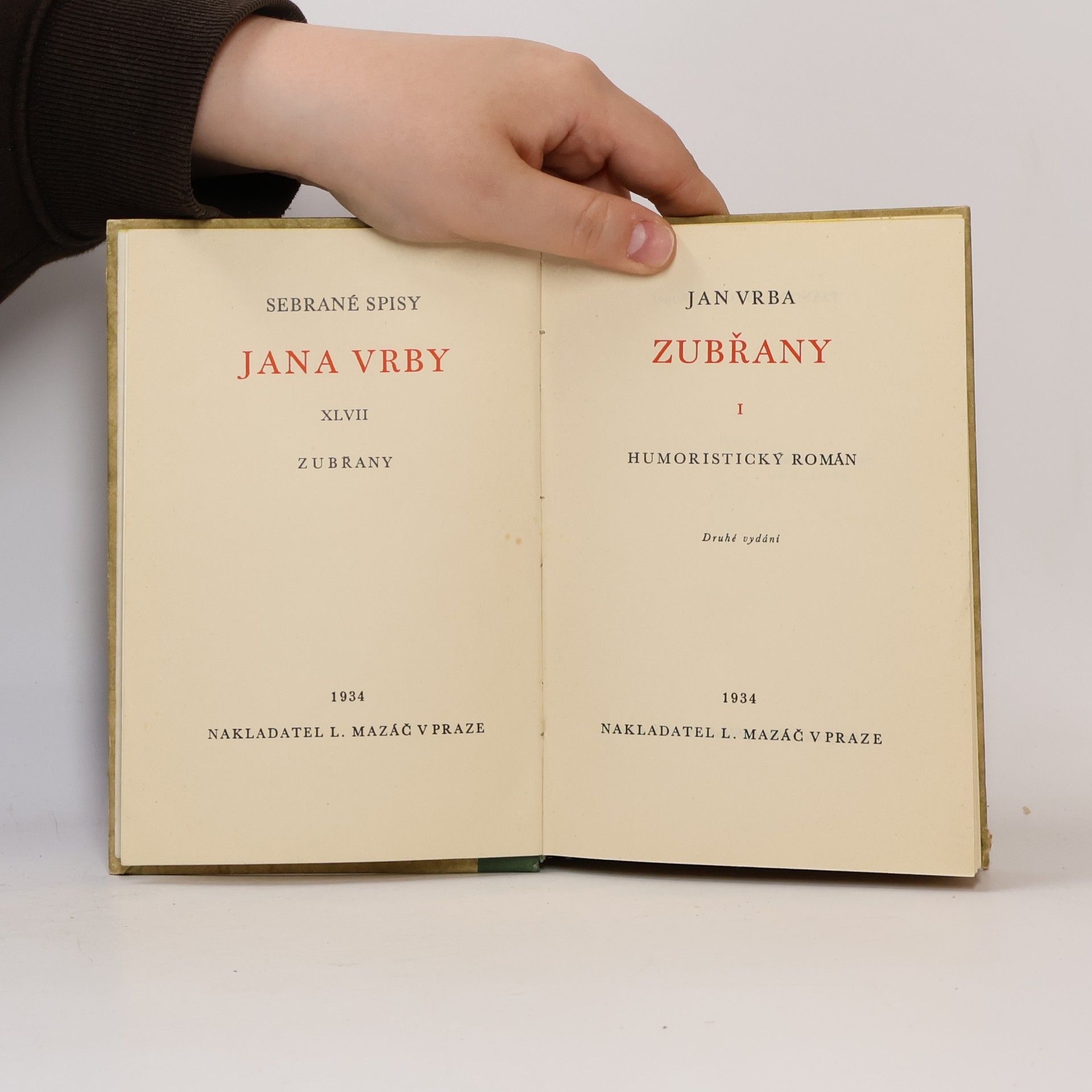 Jan Vrba Zubřany I.