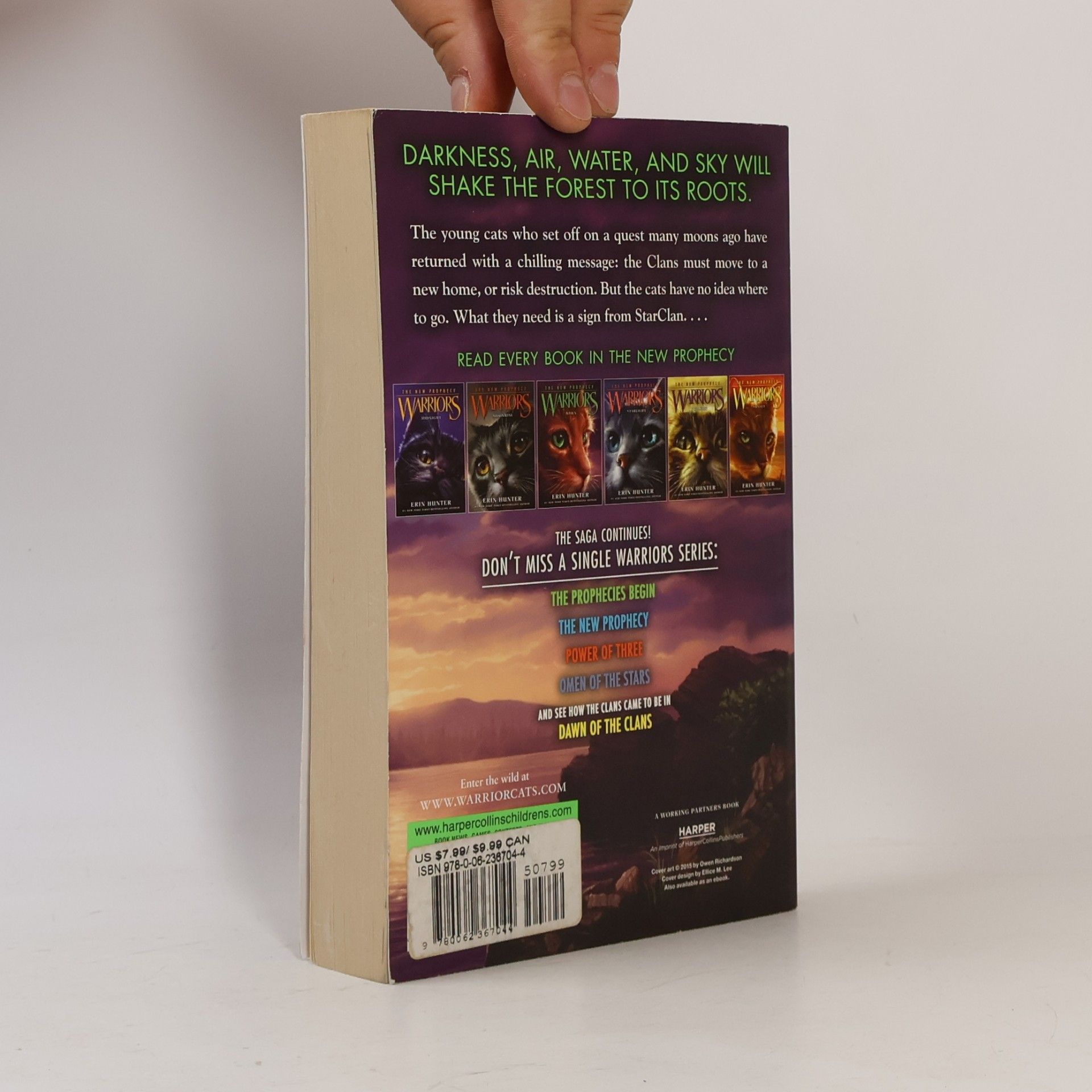 Erin Hunter Warriors. The New Prophecy 3. Dawn
