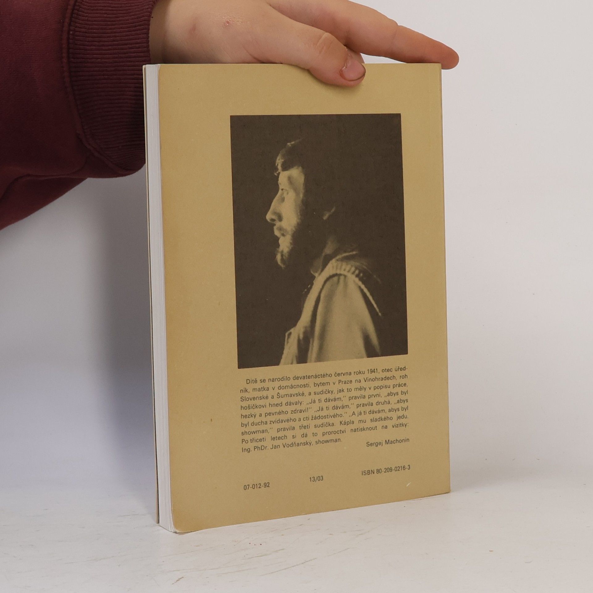 Jan Vodňanský Zpívající memoáry, aneb, Když archiv zakuká
