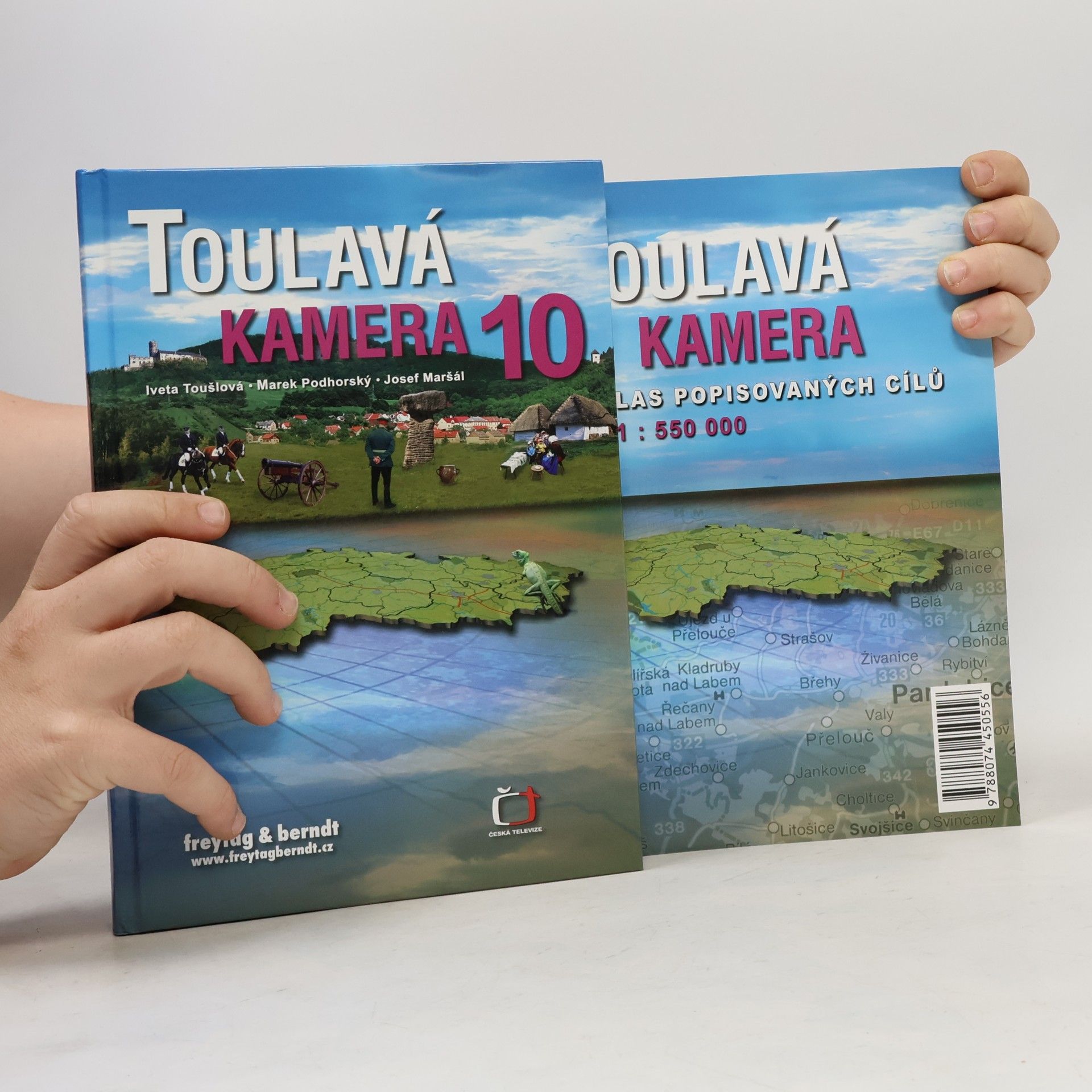 Iveta Toušlová Toulavá kamera 10 + Atlas popisovaných cílů 2 svazky