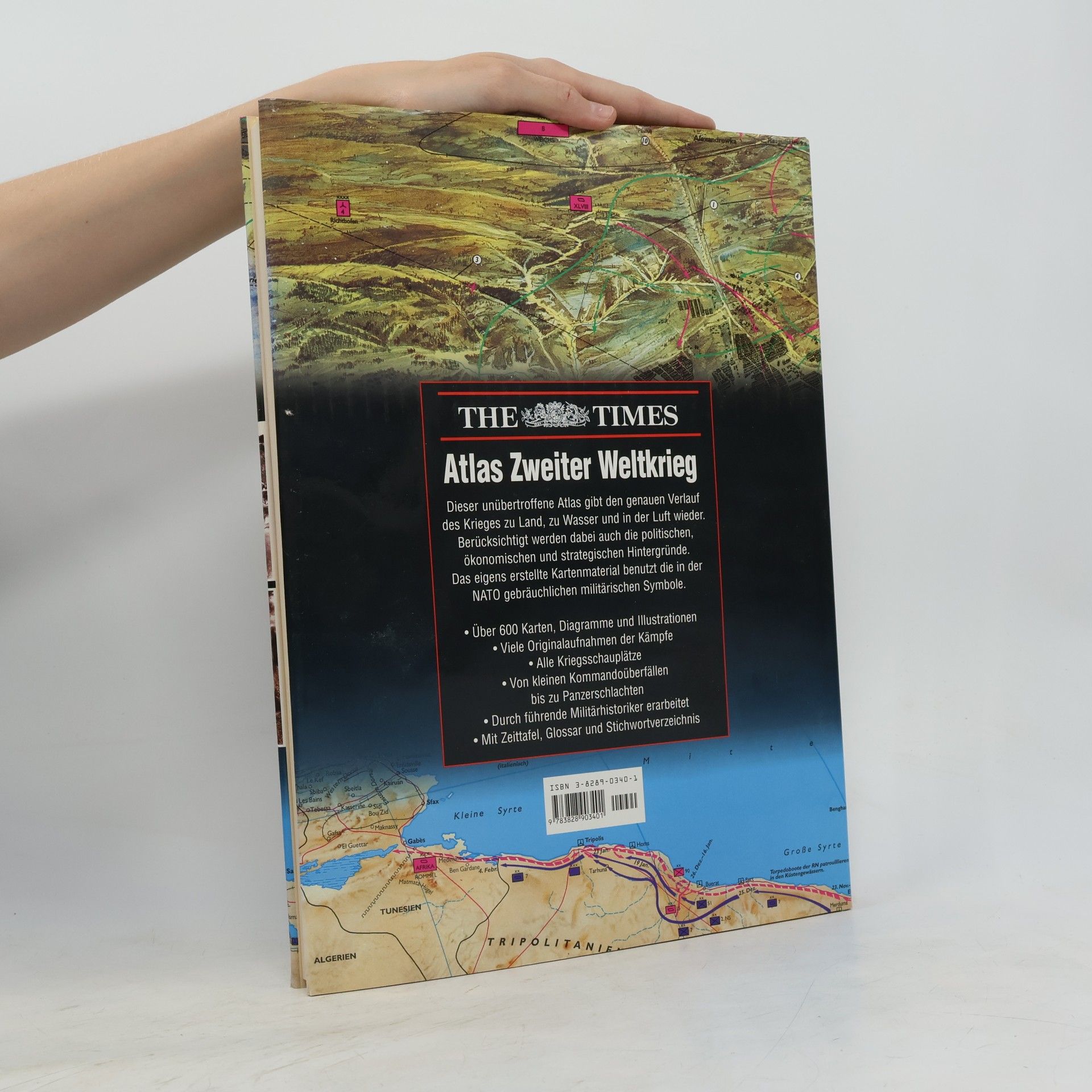 Bechtermunz Verlag Atlas Zweiter Weltkrieg