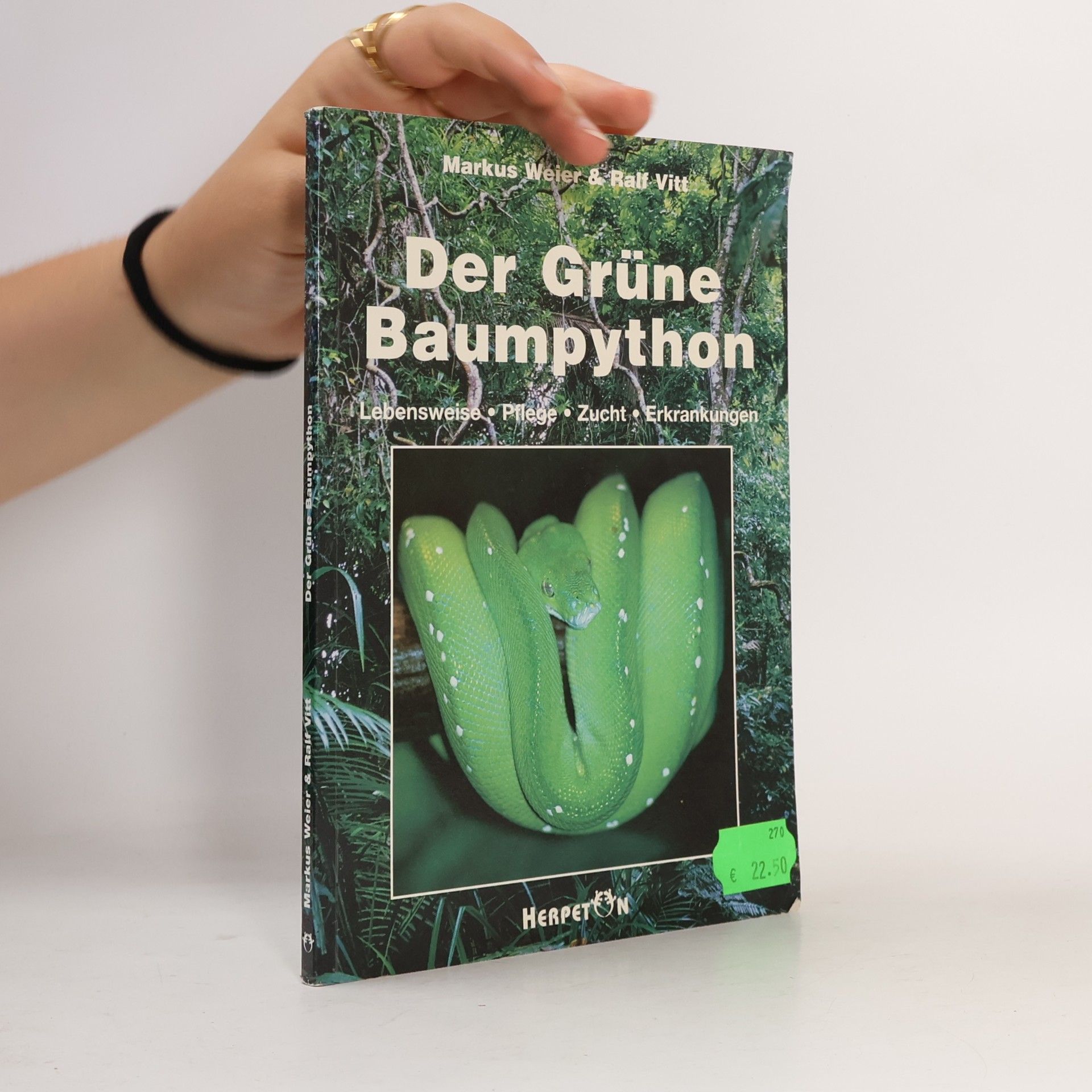 Ralf Vitt Der grüne Baumpython