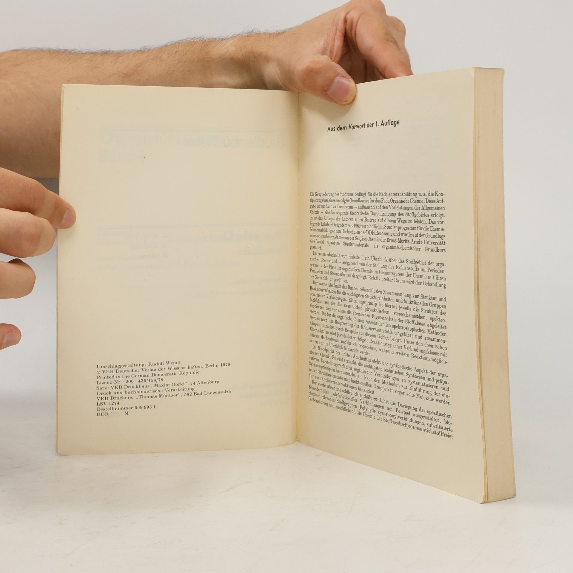 Various authors Organische Chemie Grundkurs