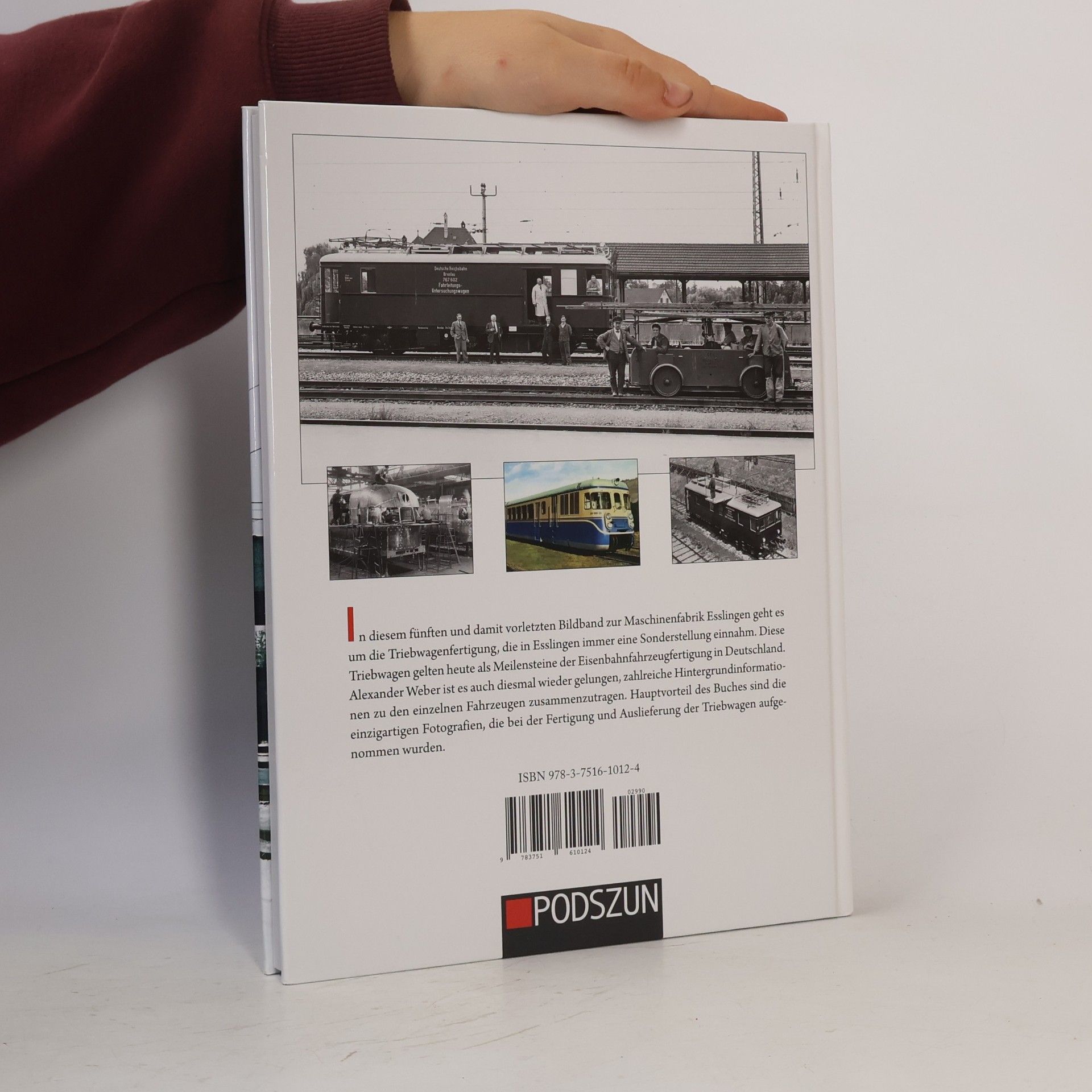 Alexander Weber Fotoalbum der Maschinenfabrik Esslingen: Triebwagen