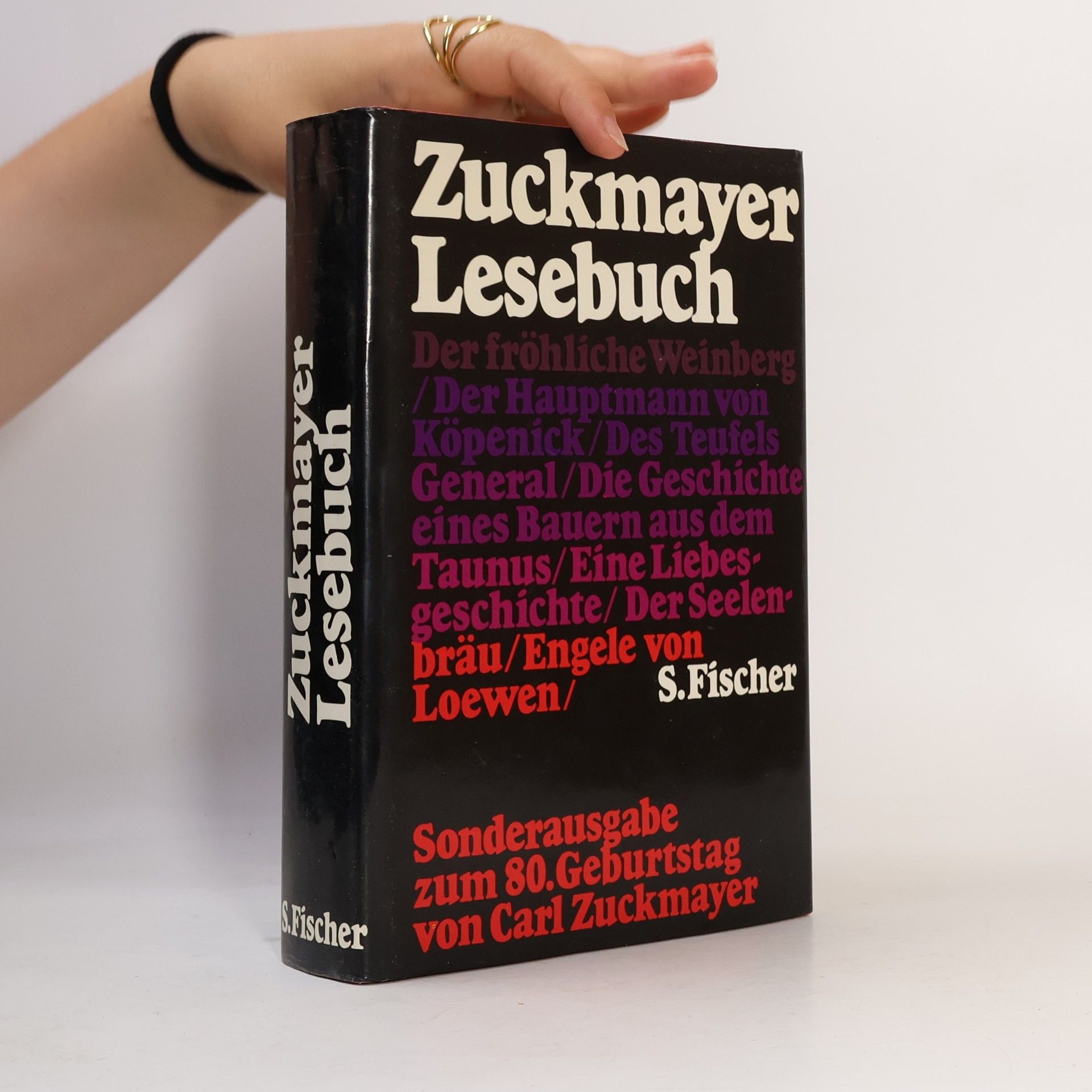 Carl Zuckmayer Zuckmayer Lesebuch