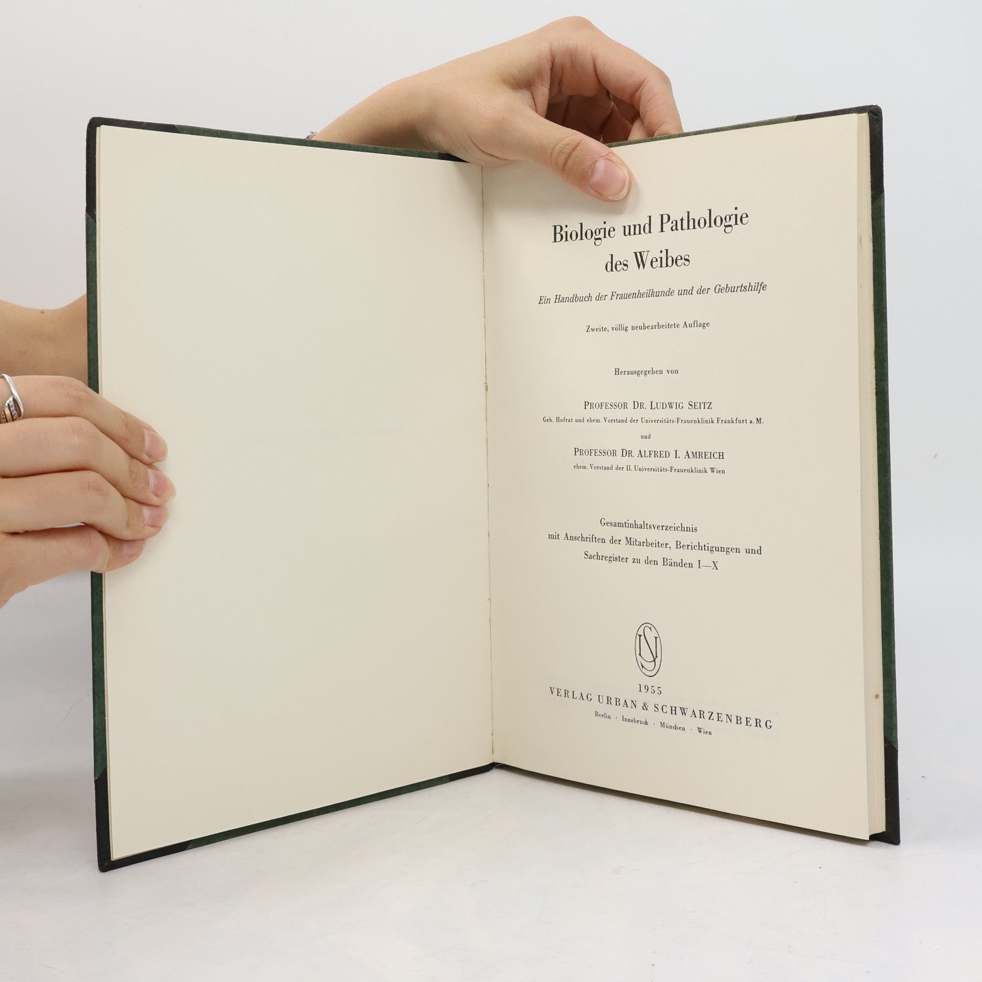 Ludwig Seitz Biologie und Pathologie des Weibes