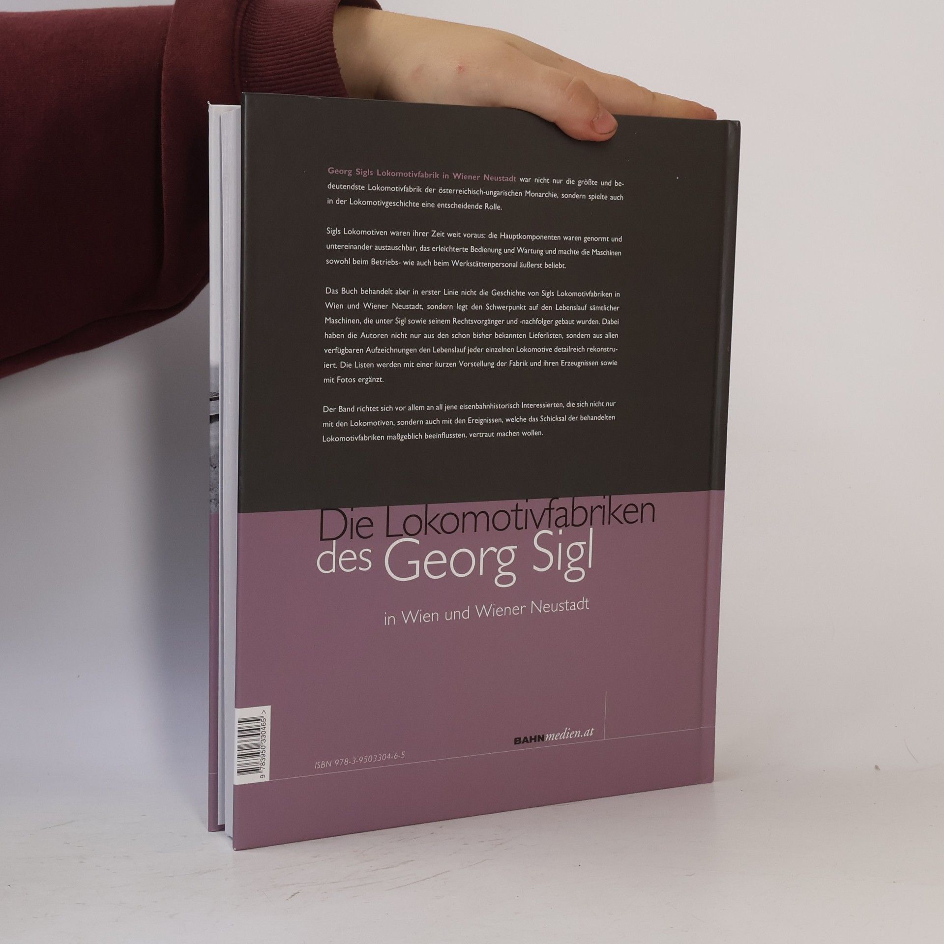 Sándor Tóth Die Lokomotivfabriken des Georg Sigl in Wien und Wiener Neustadt