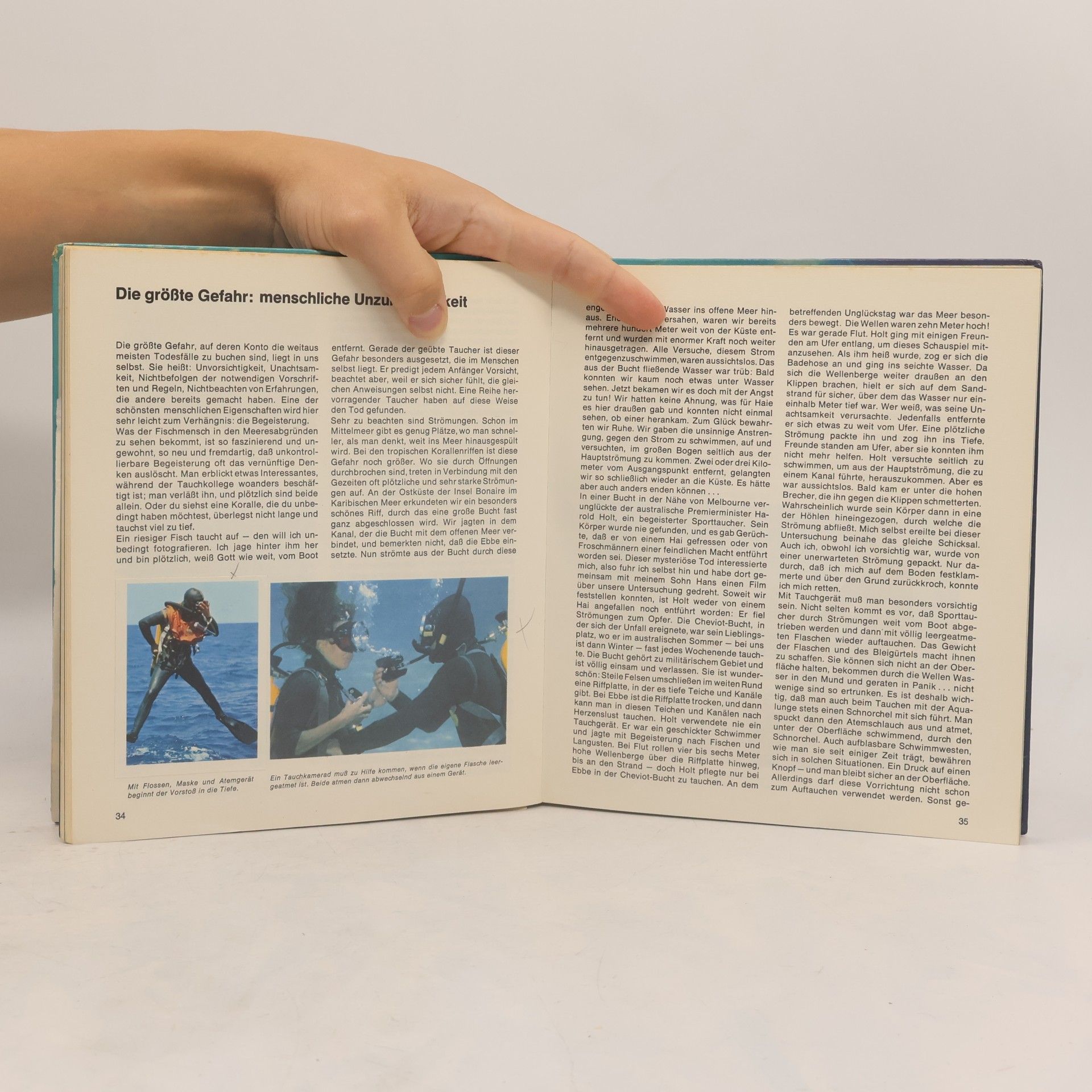 Hans Hass Vorstuß in die Tiefe