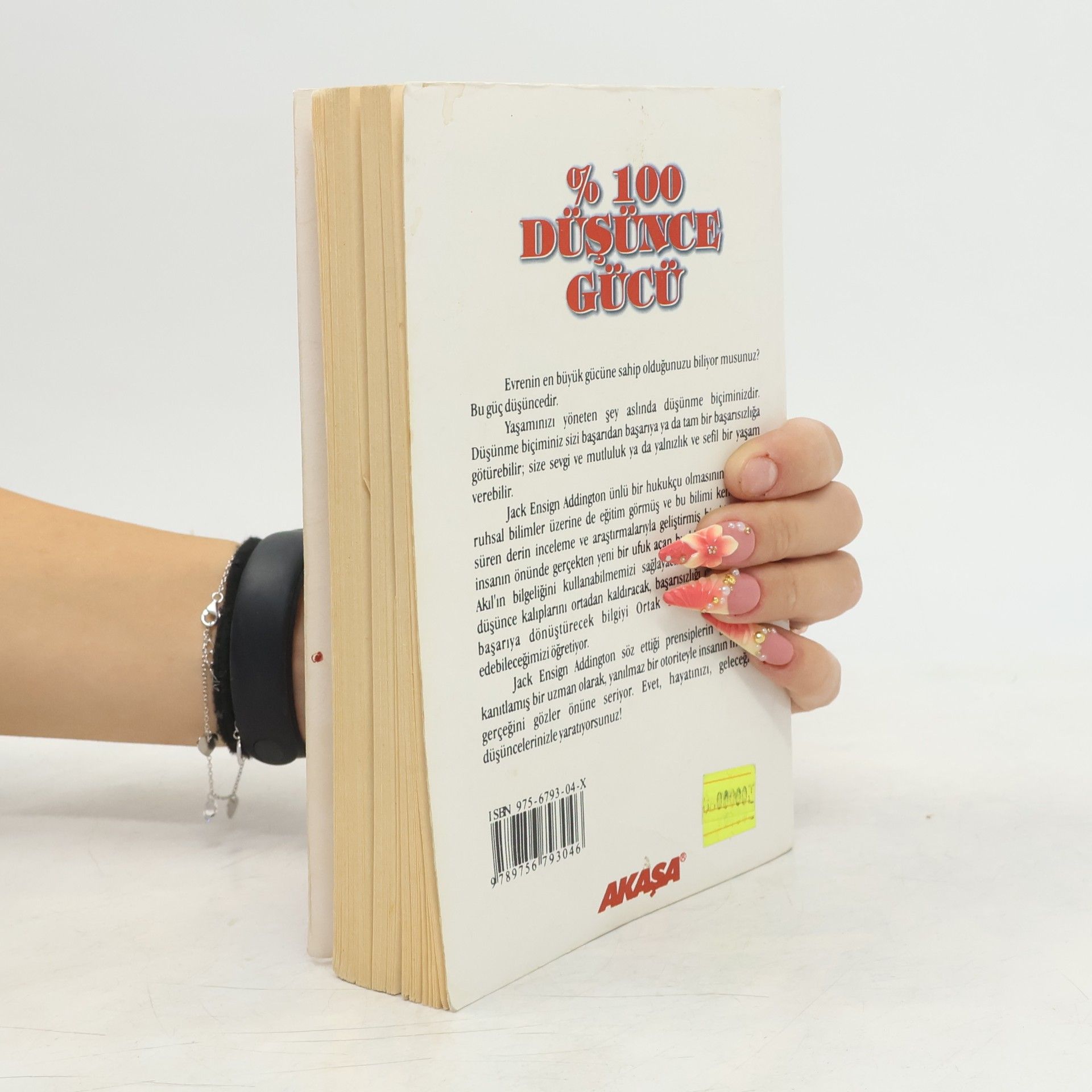 Jack Ensign Addington %100 düşünce gücü