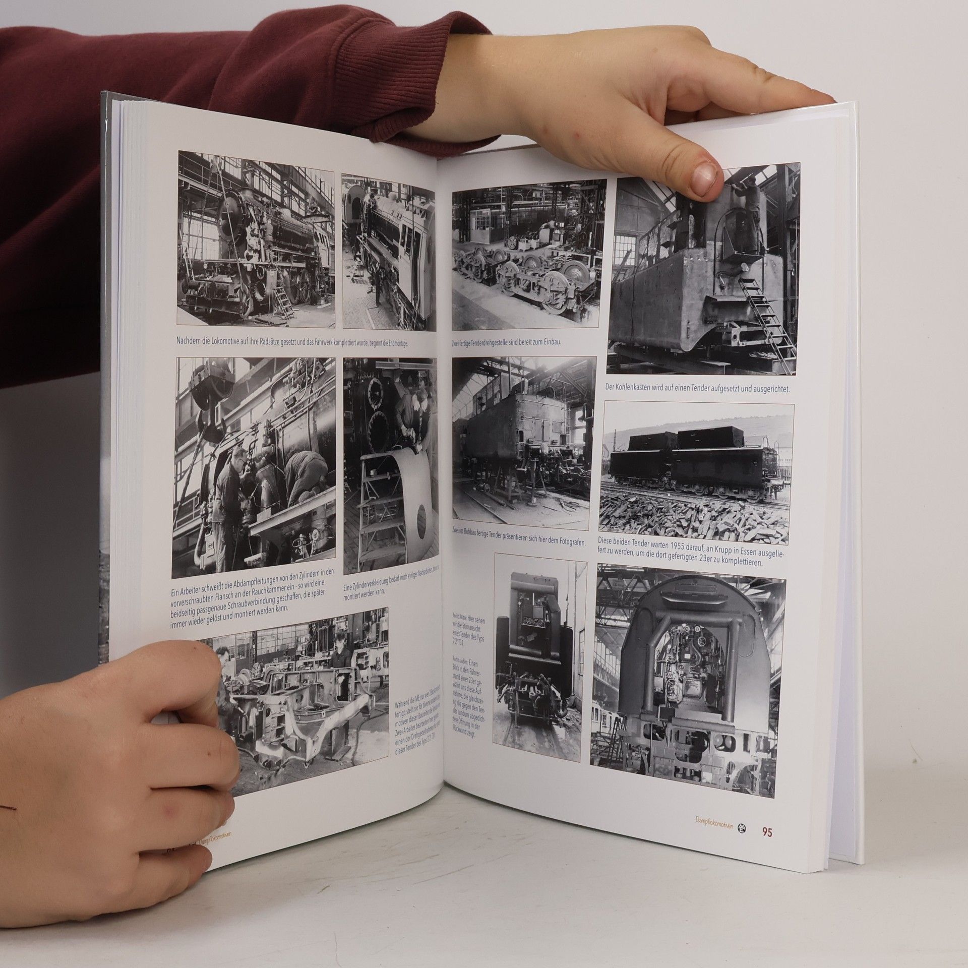 Alexander Weber Fotoalbum der Maschinenfabrik Esslingen: Dampflokomotiven