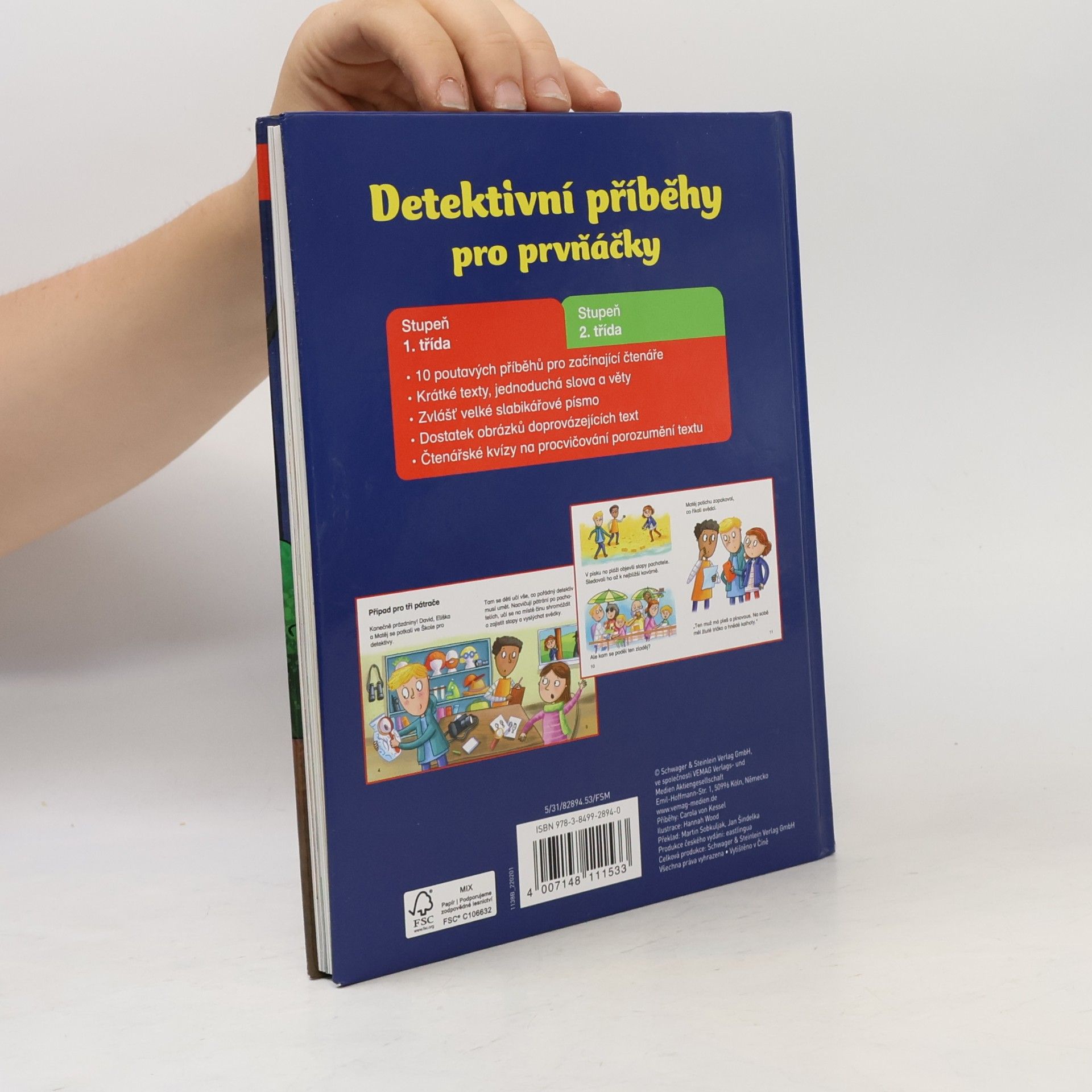 Various authors Detektivní příběhy pro prvňáčky